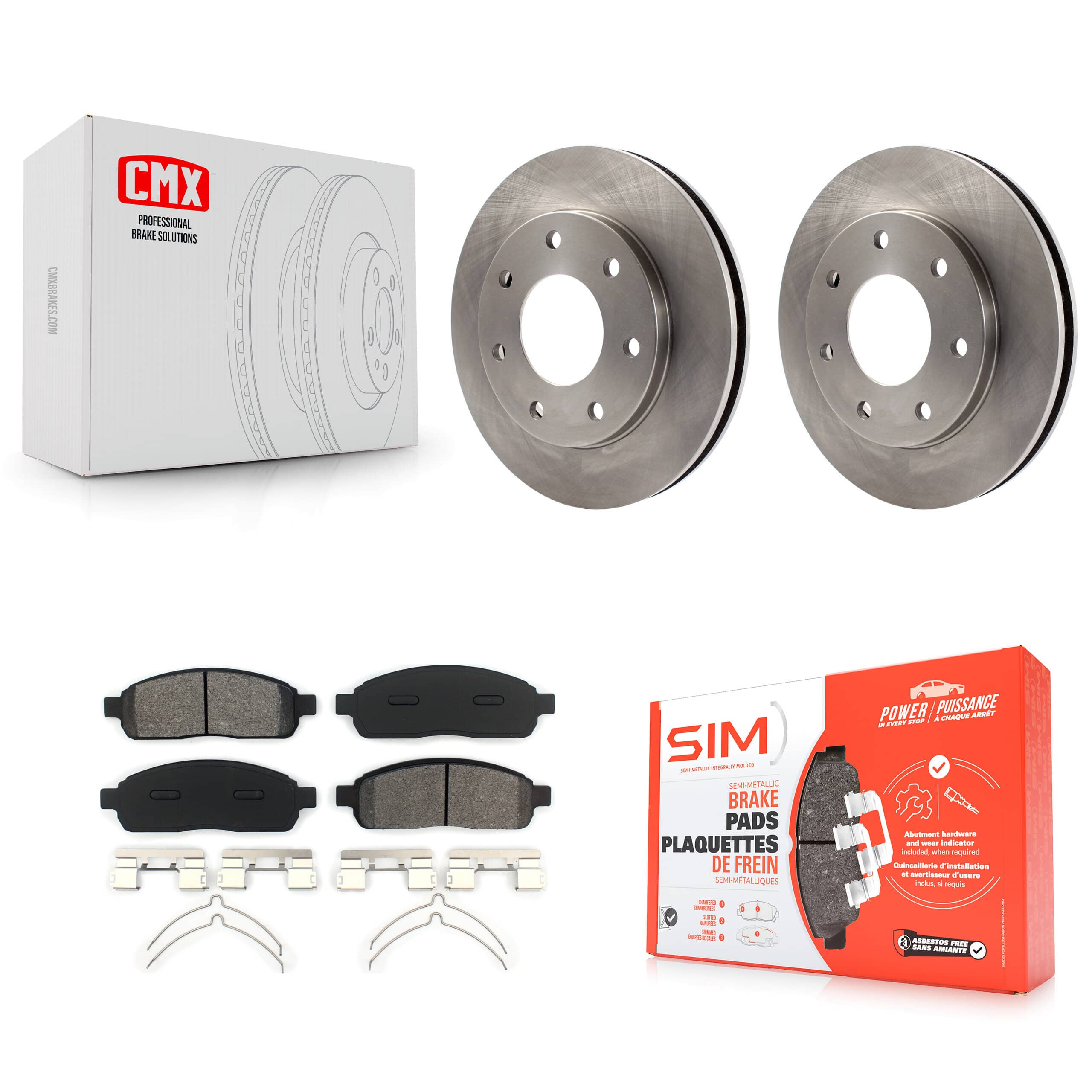 Transit Auto - K8S-100110 - Front Disc Brake Kits