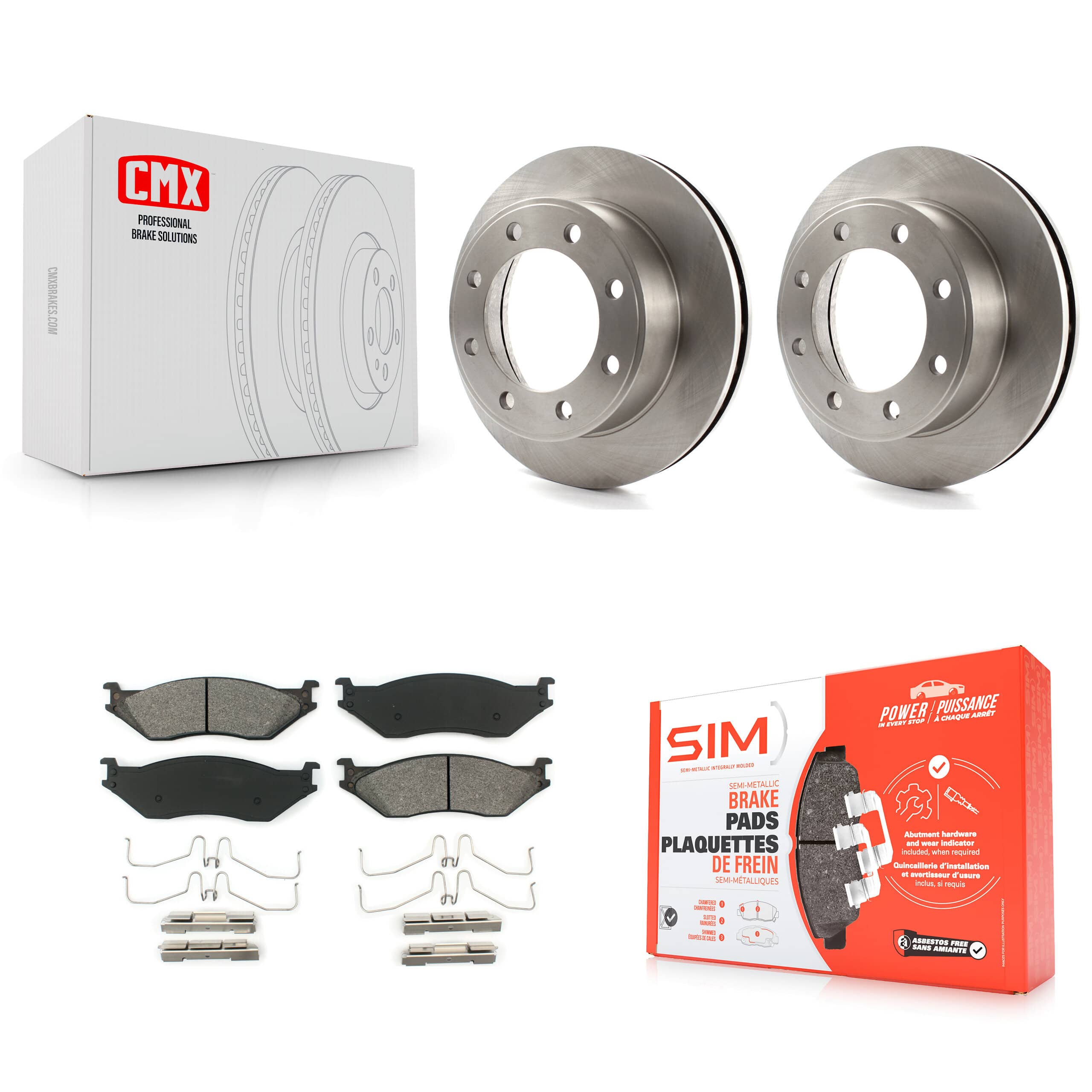 Transit Auto - K8S-100122 - Front Disc Brake Kits