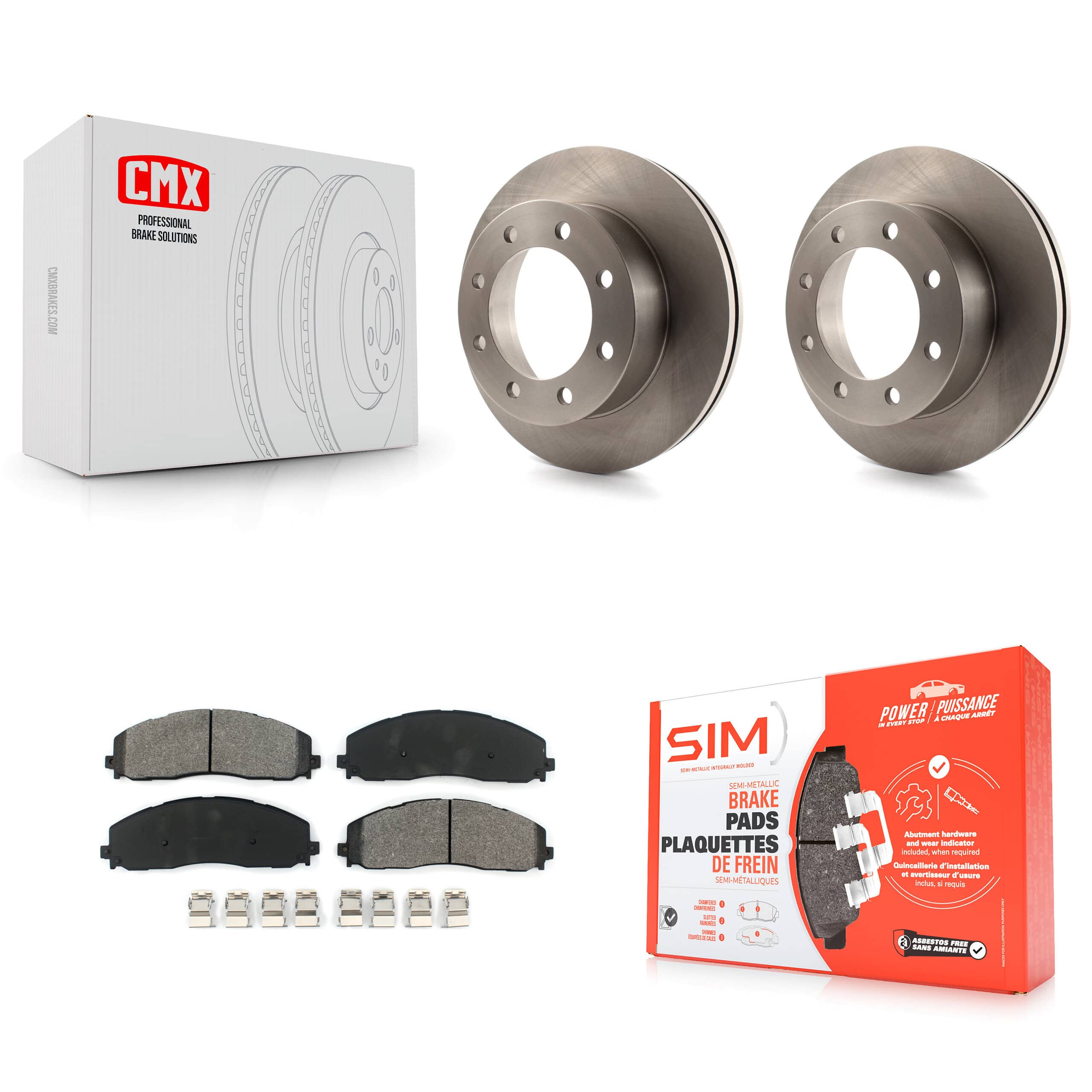 Transit Auto - K8S-100150 - Front Disc Brake Kits