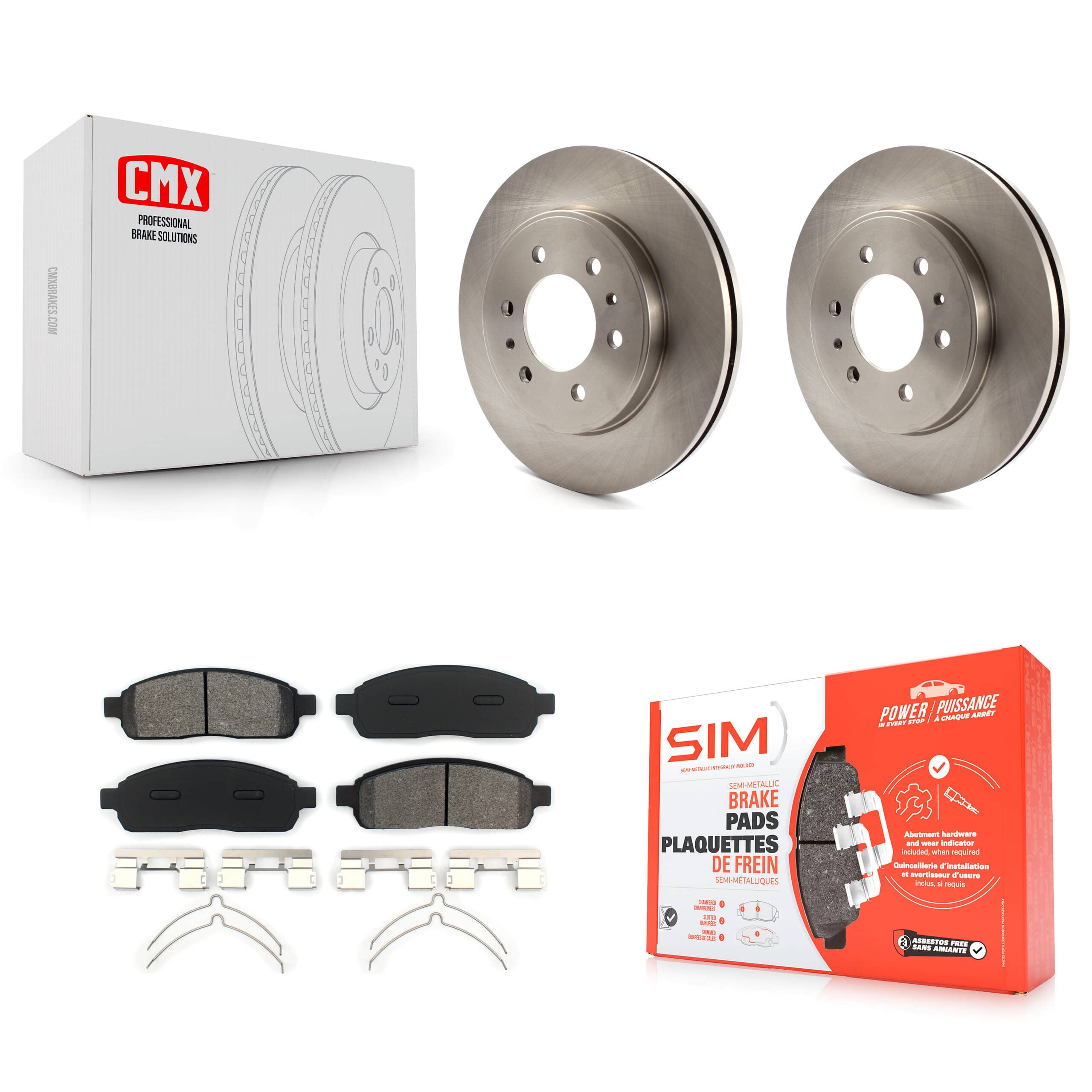 Transit Auto - K8S-100163 - Front Disc Brake Kits