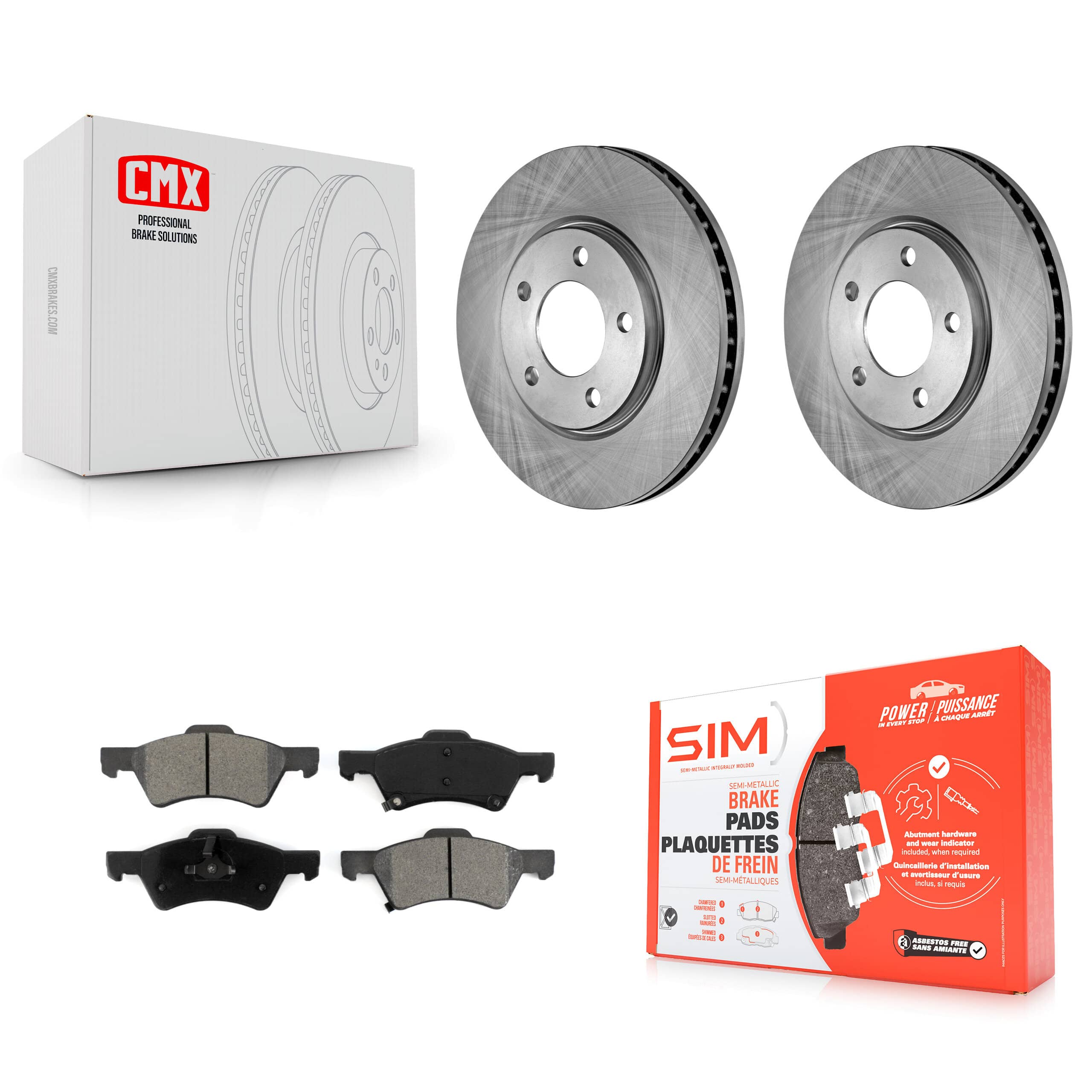 Transit Auto - K8S-100213 - Front Disc Brake Kits