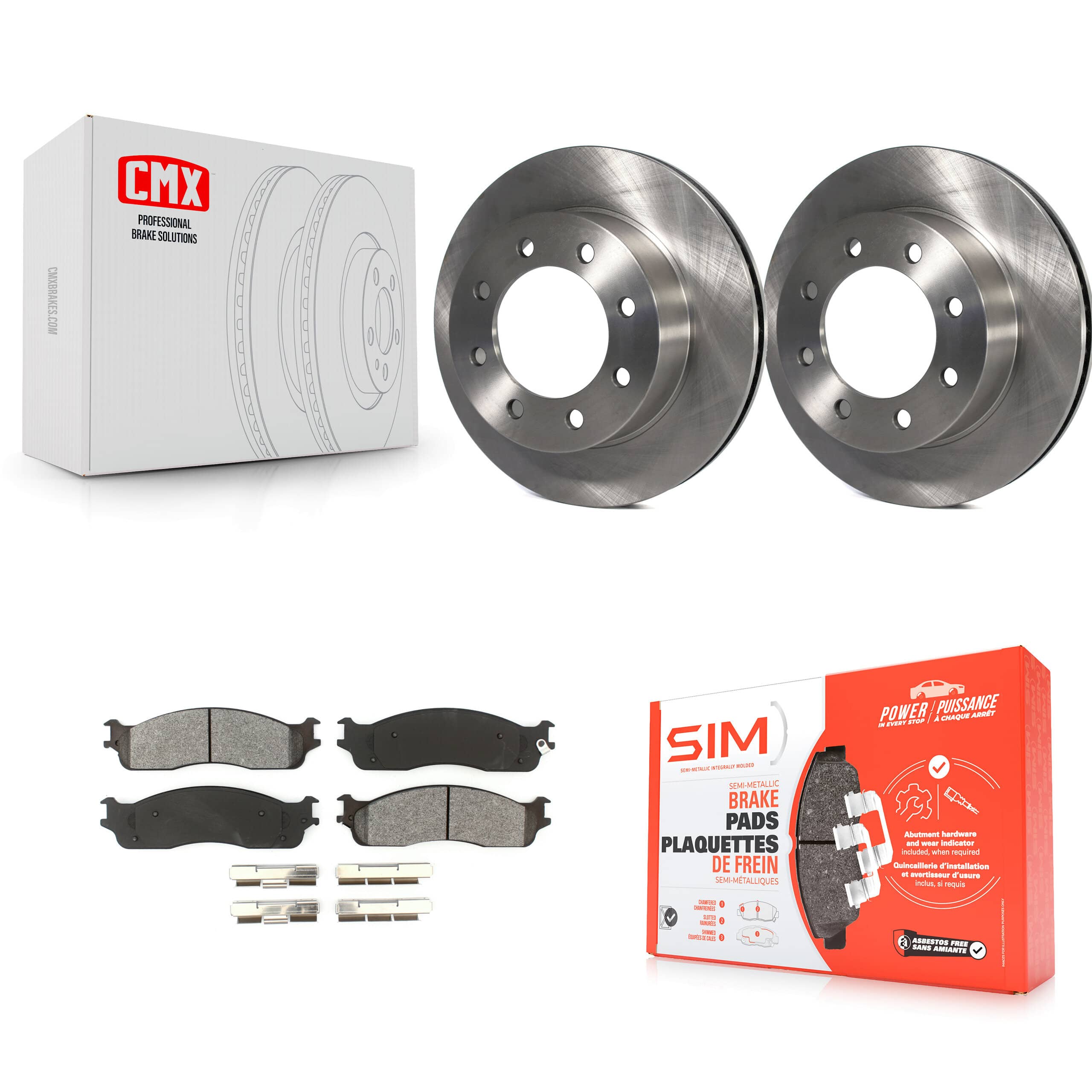 Transit Auto - K8S-100218 - Front Disc Brake Kits