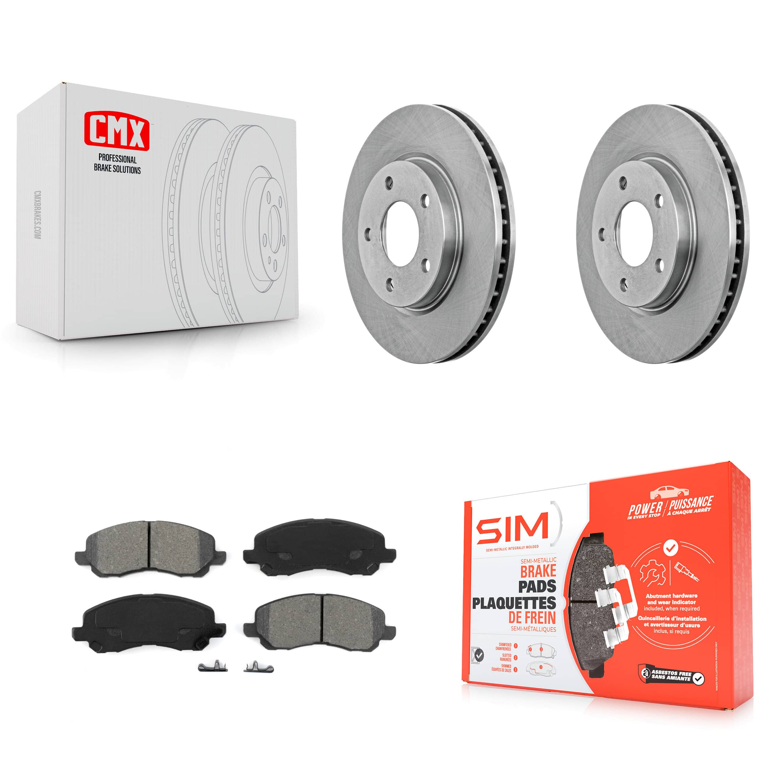 Transit Auto - K8S-100228 - Front Disc Brake Kits
