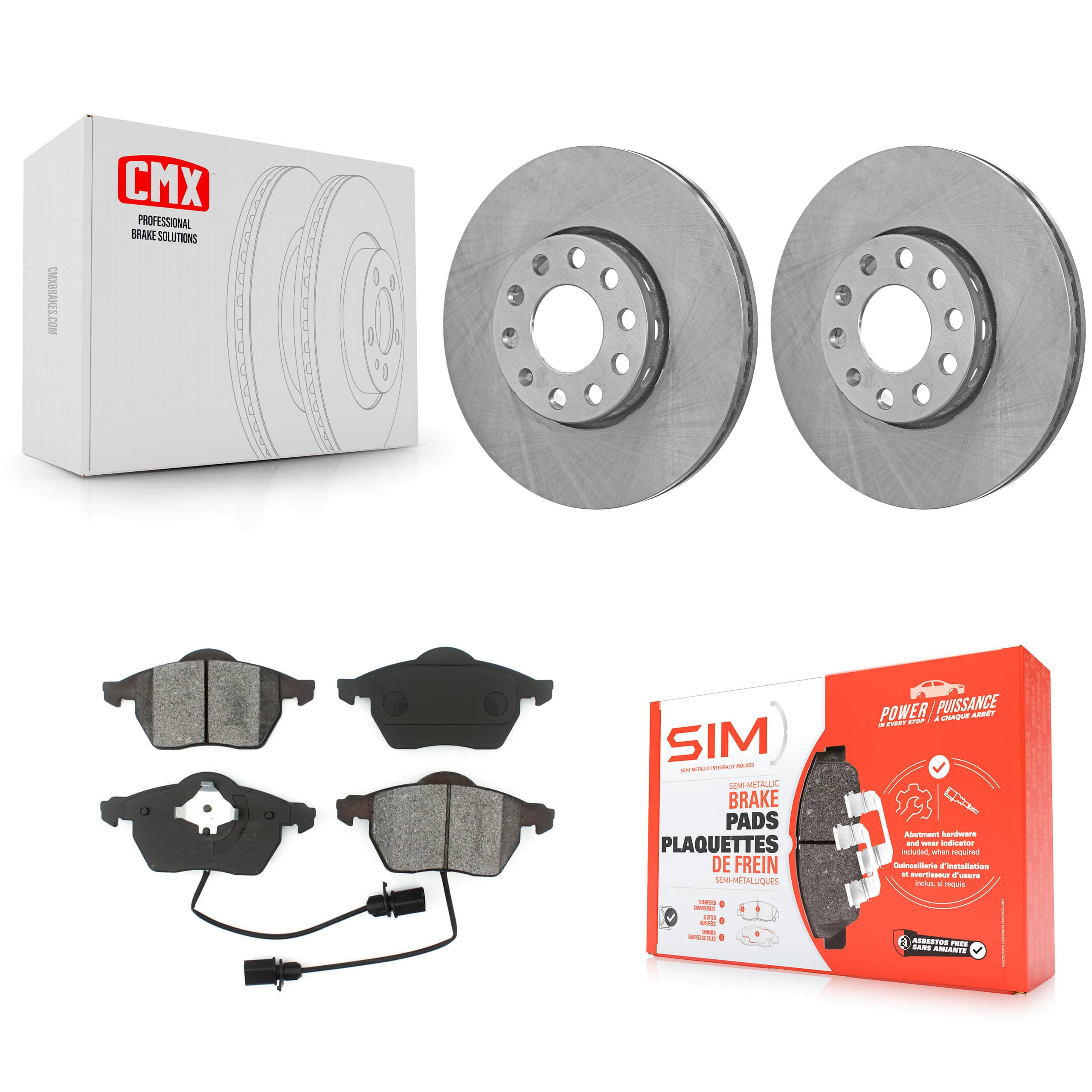 Transit Auto - K8S-100288 - Front Disc Brake Kits