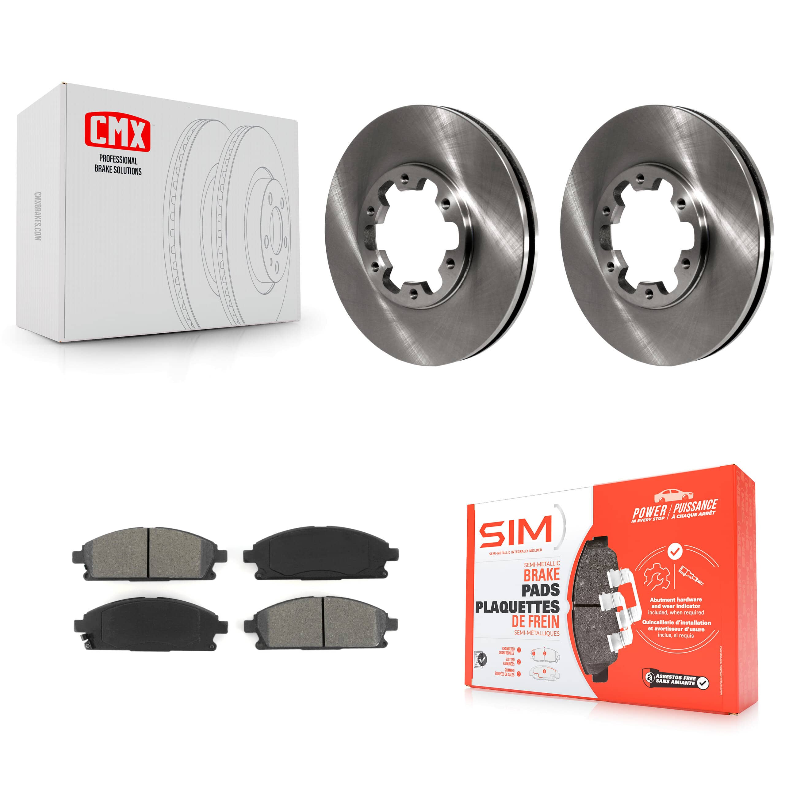 Transit Auto - K8S-100305 - Front Disc Brake Kits