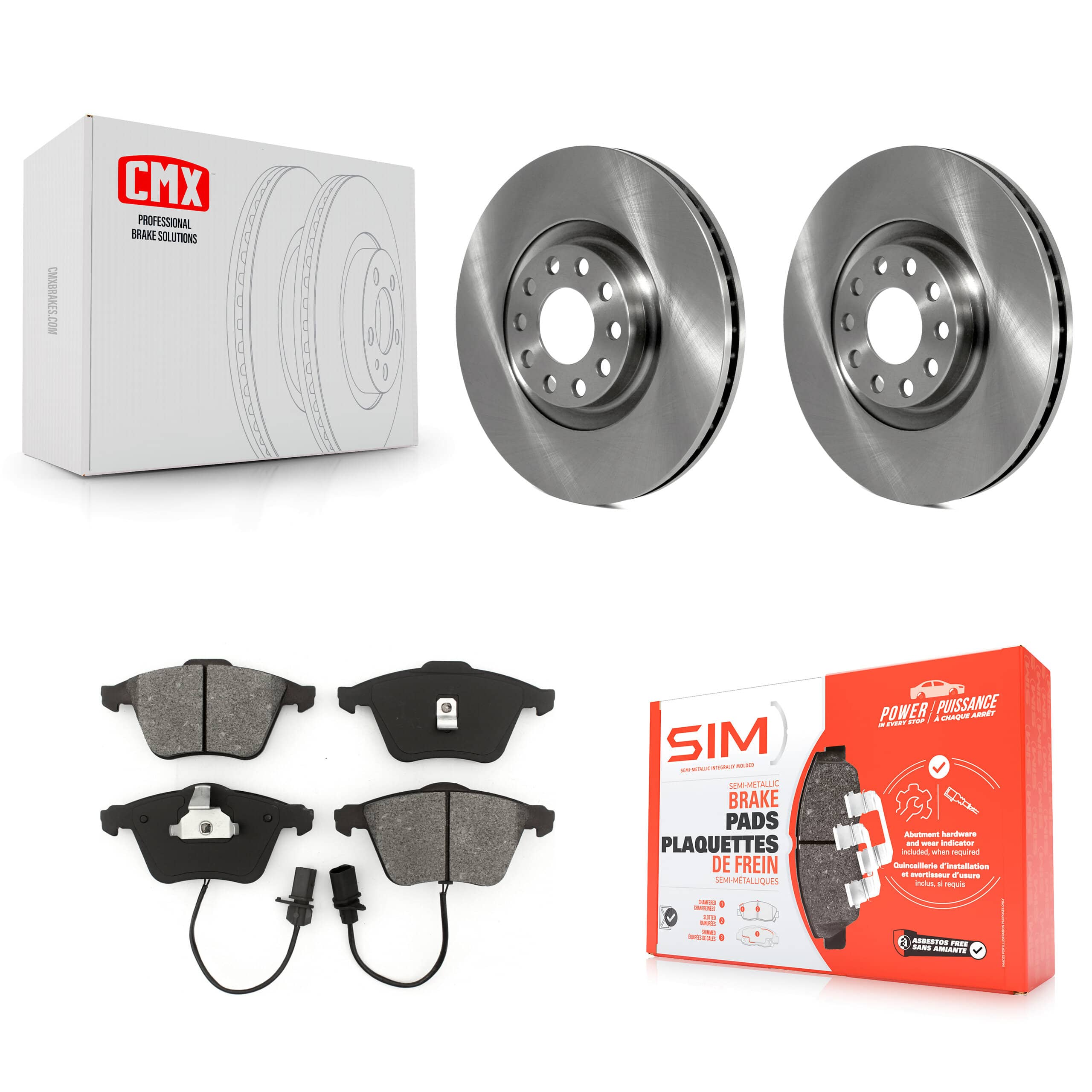 Transit Auto - K8S-100370 - Front Disc Brake Kits