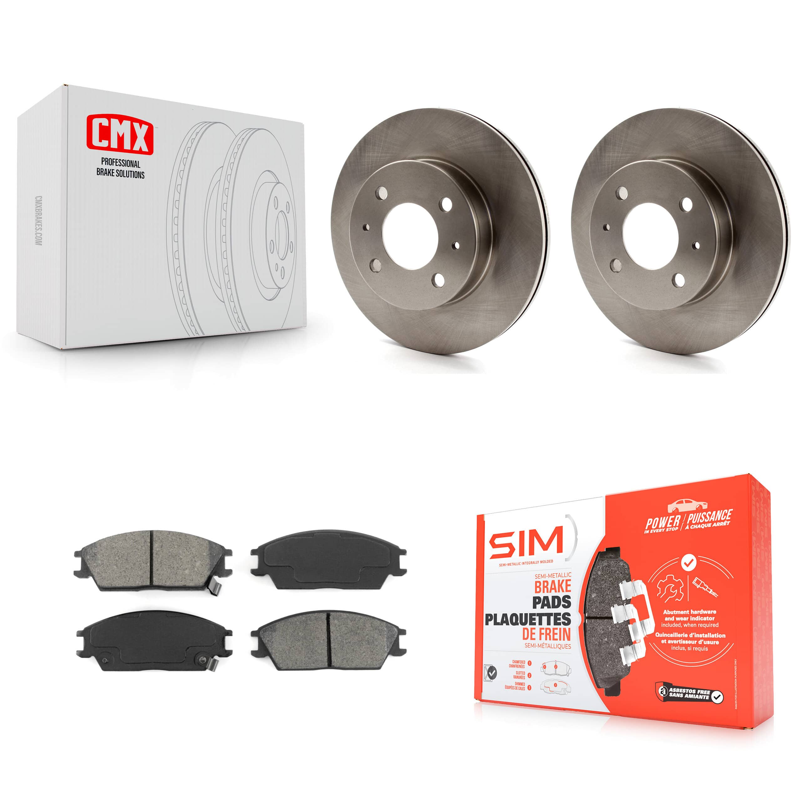 Transit Auto - K8S-100421 - Front Disc Brake Kits