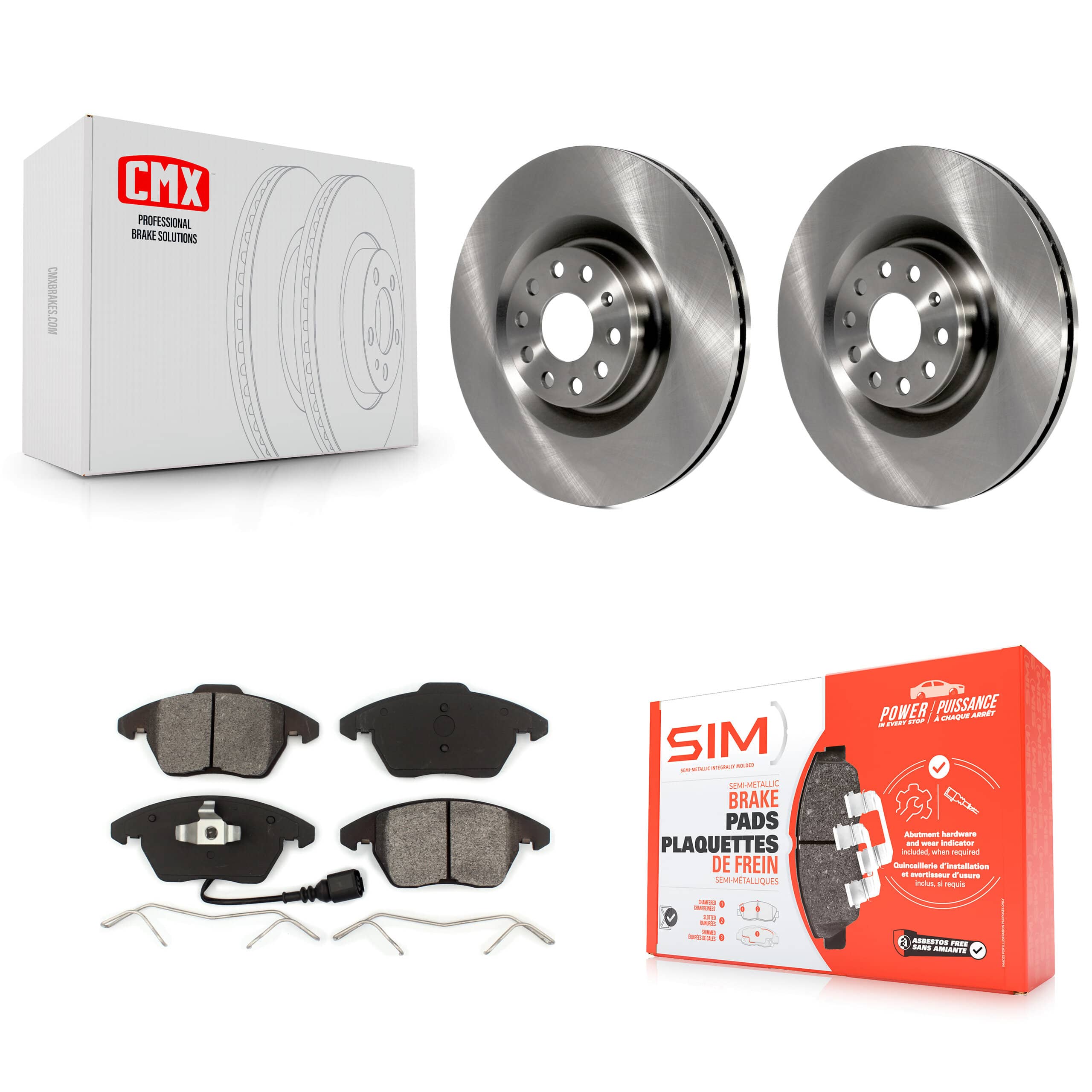 Transit Auto - K8S-100500 - Front Disc Brake Kits