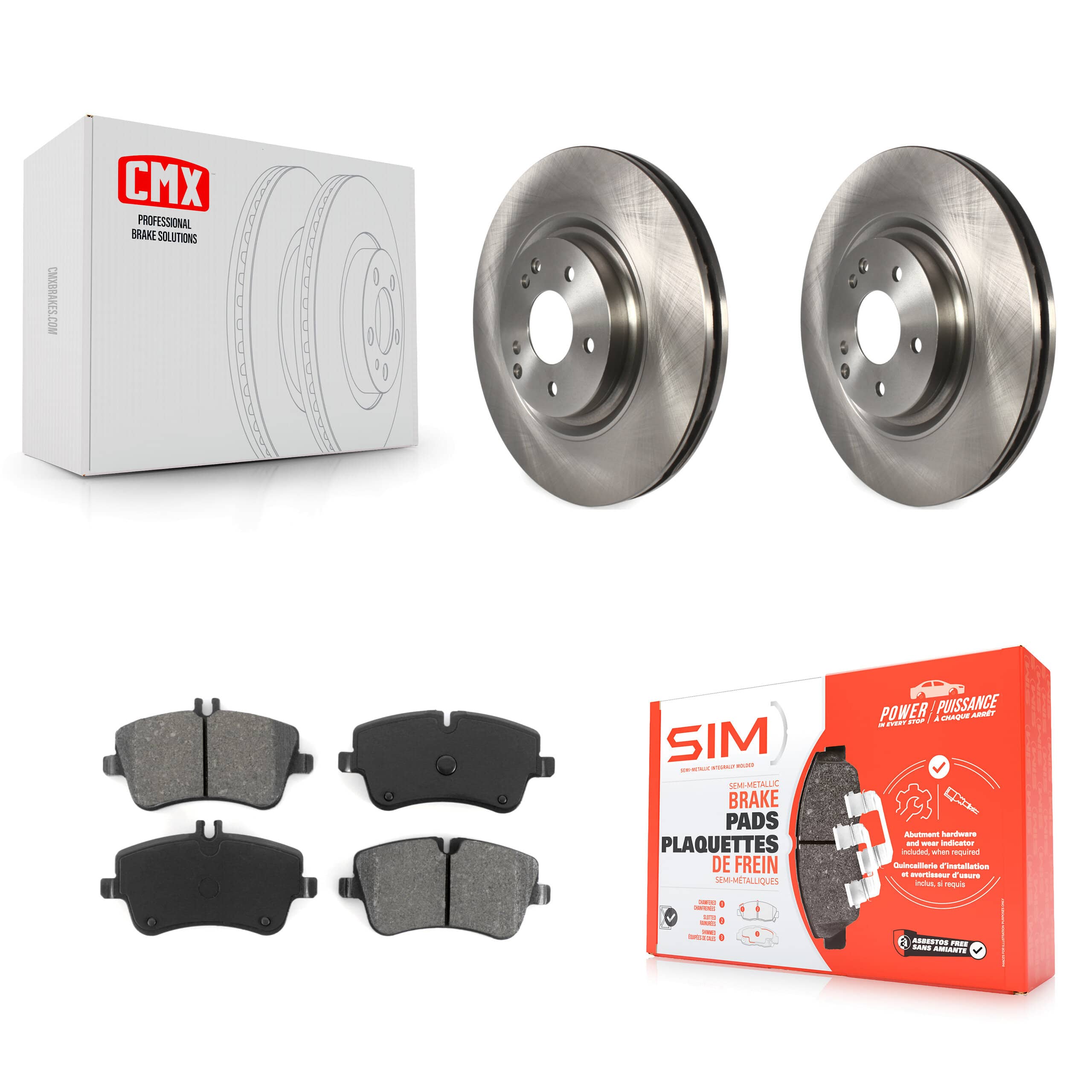 Transit Auto - K8S-100516 - Front Disc Brake Kits