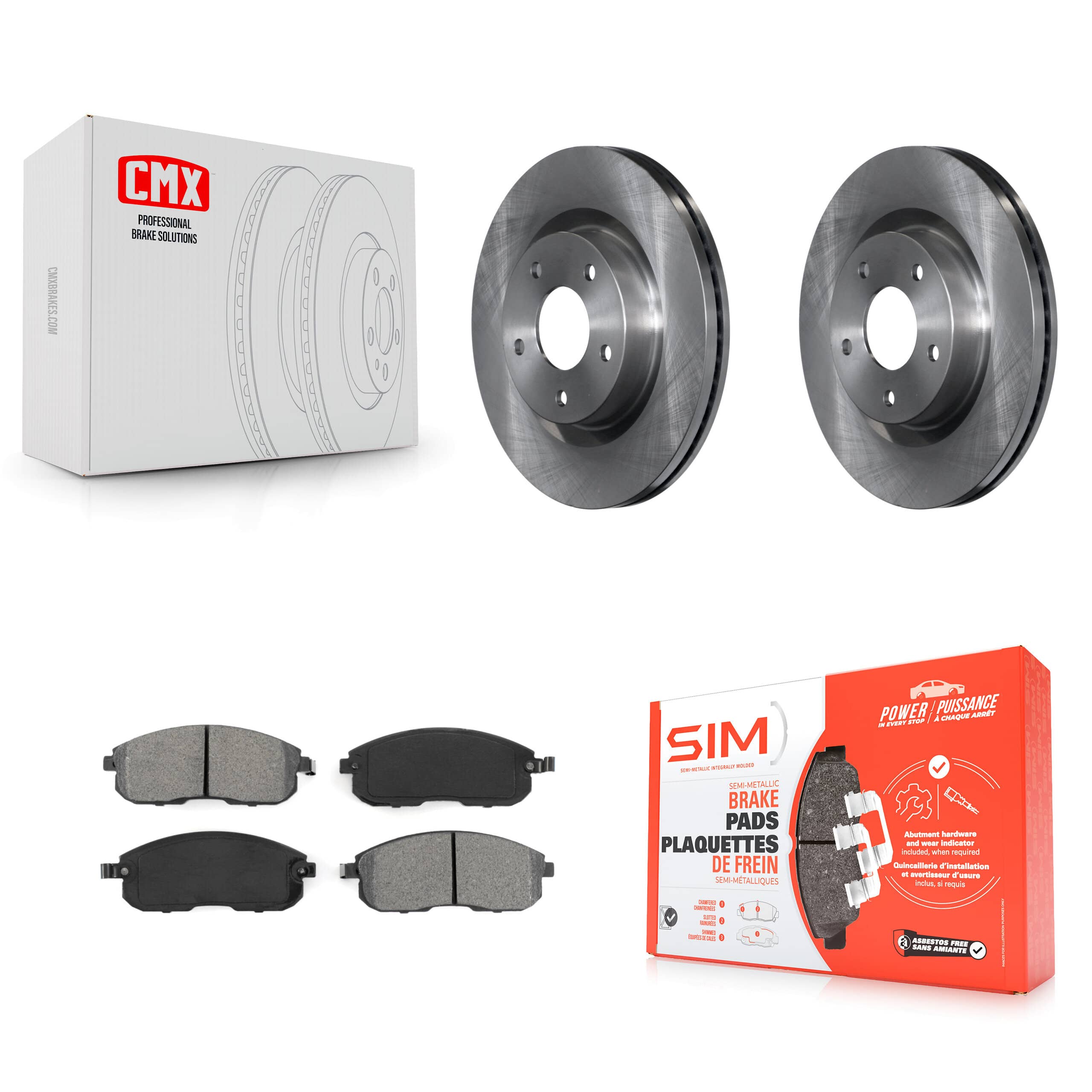 Transit Auto - K8S-100527 - Front Disc Brake Kits