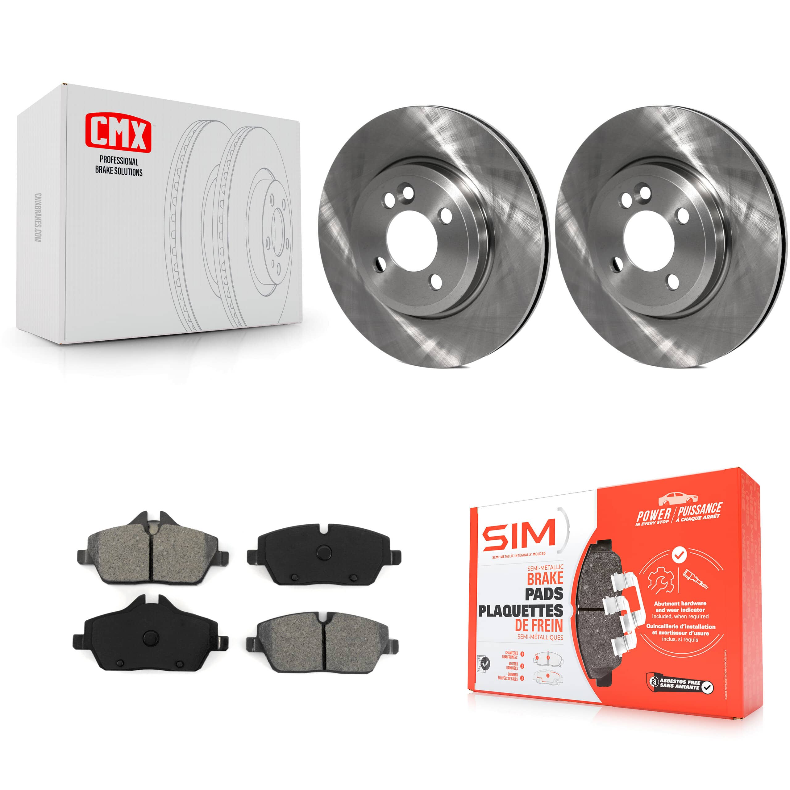 Transit Auto - K8S-100544 - Front Disc Brake Kits