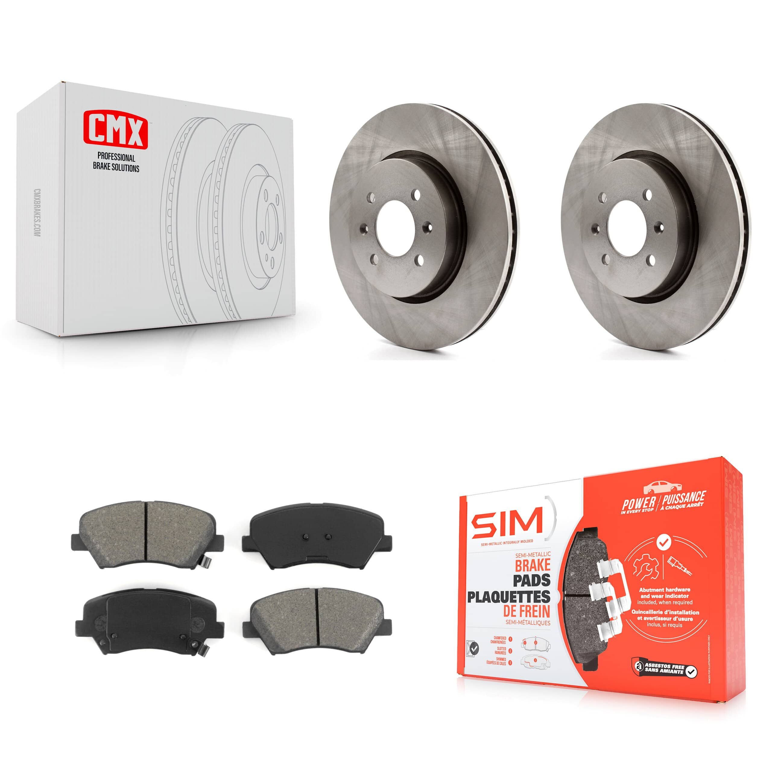 Transit Auto - K8S-100626 - Front Disc Brake Kits