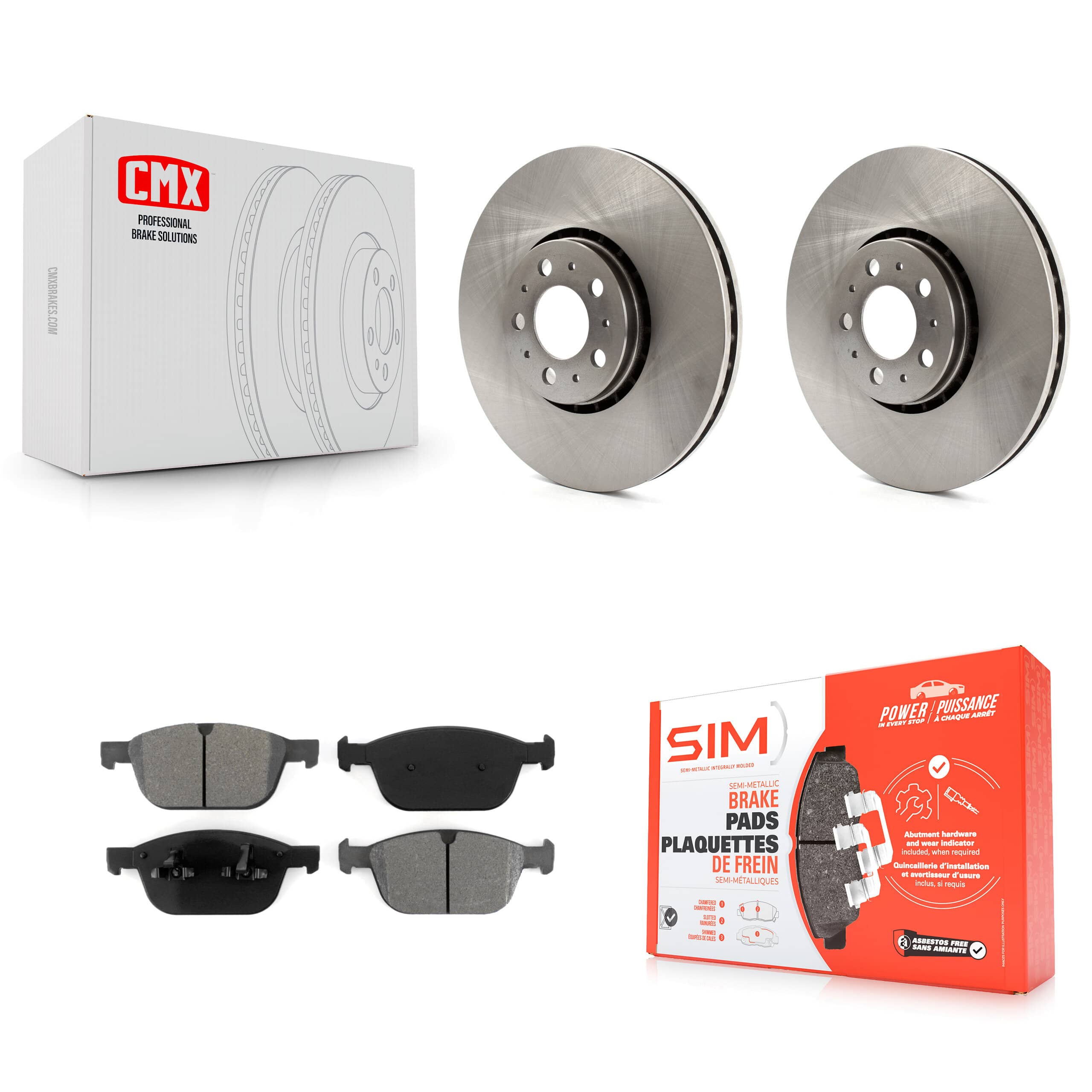 Transit Auto - K8S-100641 - Front Disc Brake Kits