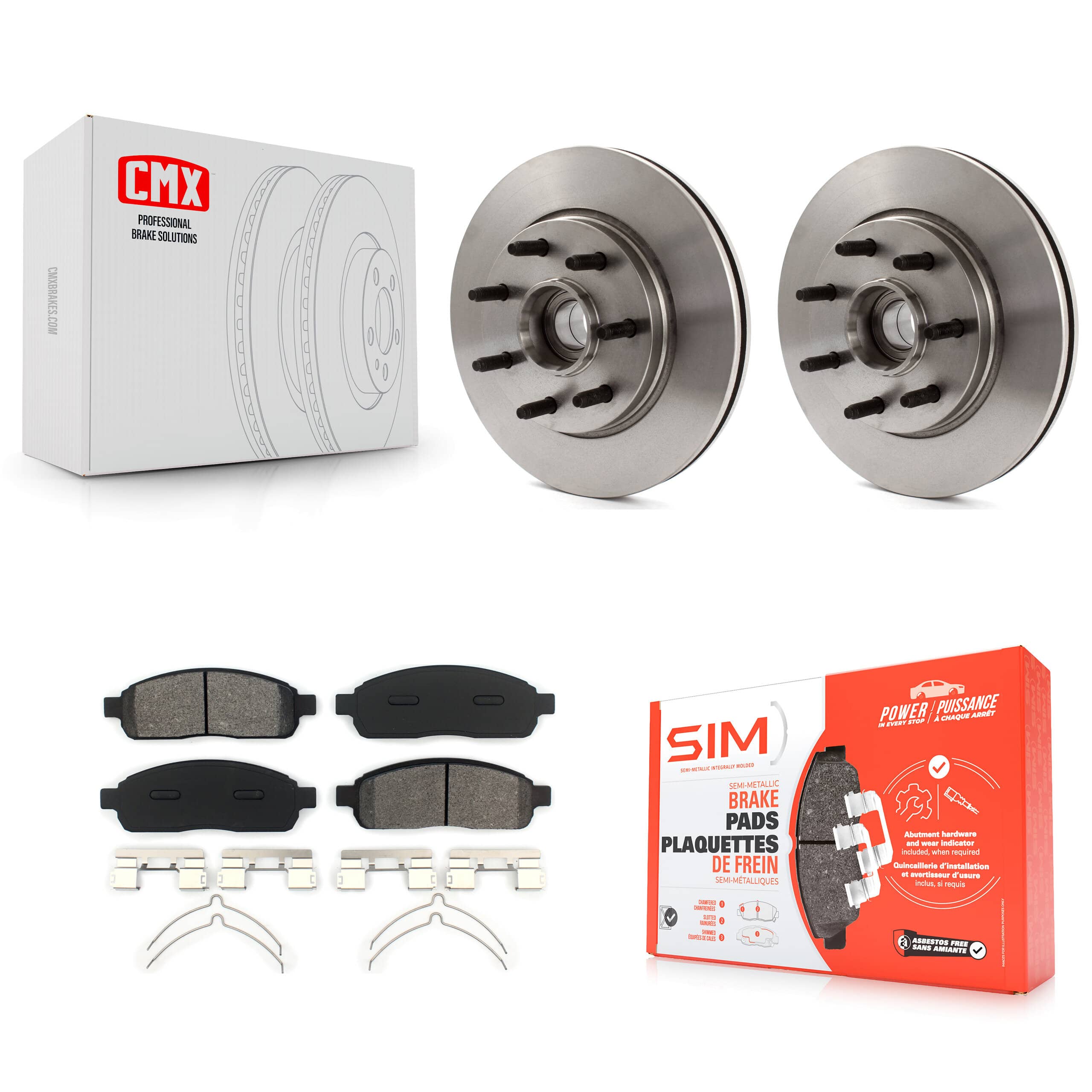Transit Auto - K8S-100721 - Front Disc Brake Kits