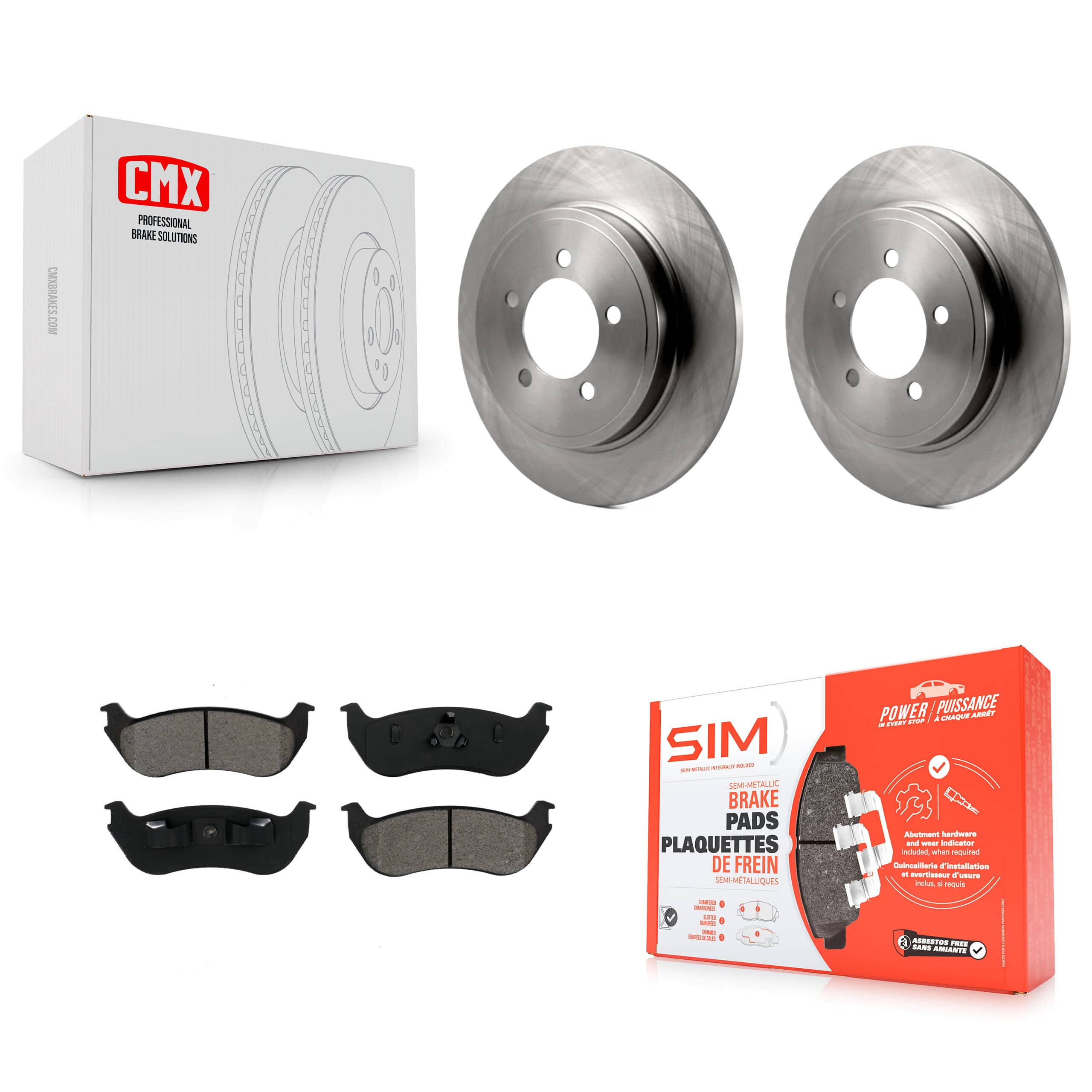 Transit Auto - K8S-101604 - Rear Disc Brake Kits