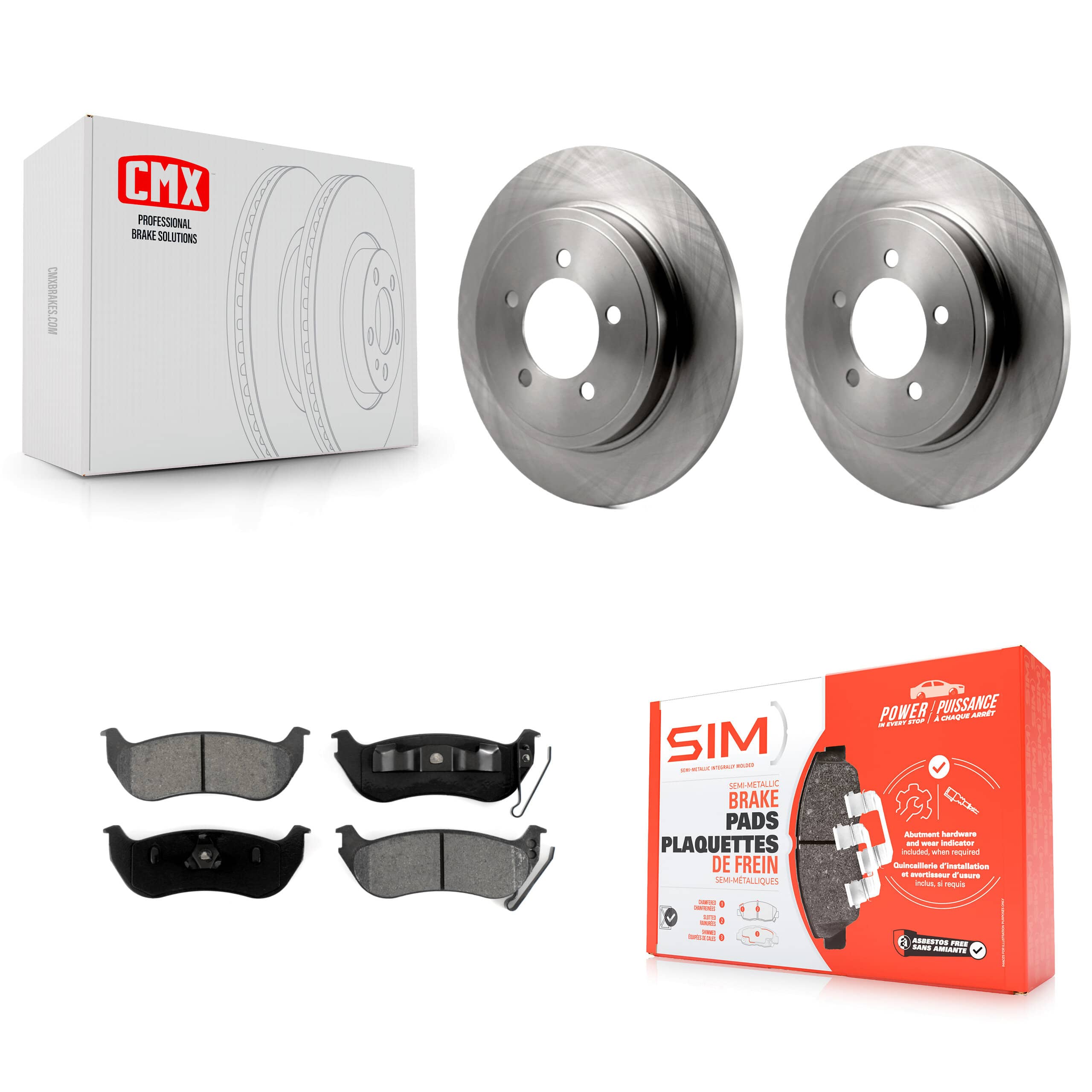 Transit Auto - K8S-101605 - Rear Disc Brake Kits