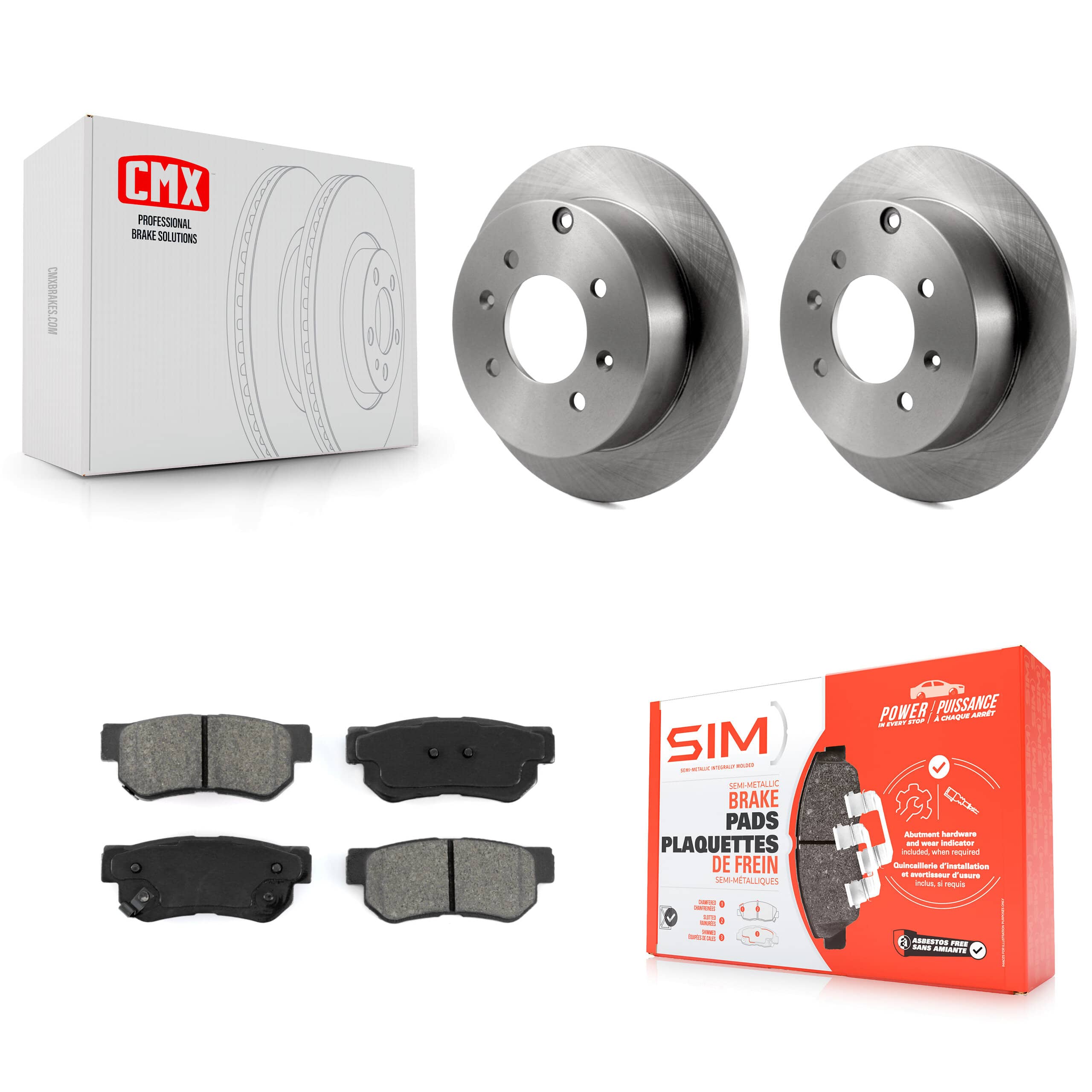 Transit Auto - K8S-101758 - Rear Disc Brake Kits