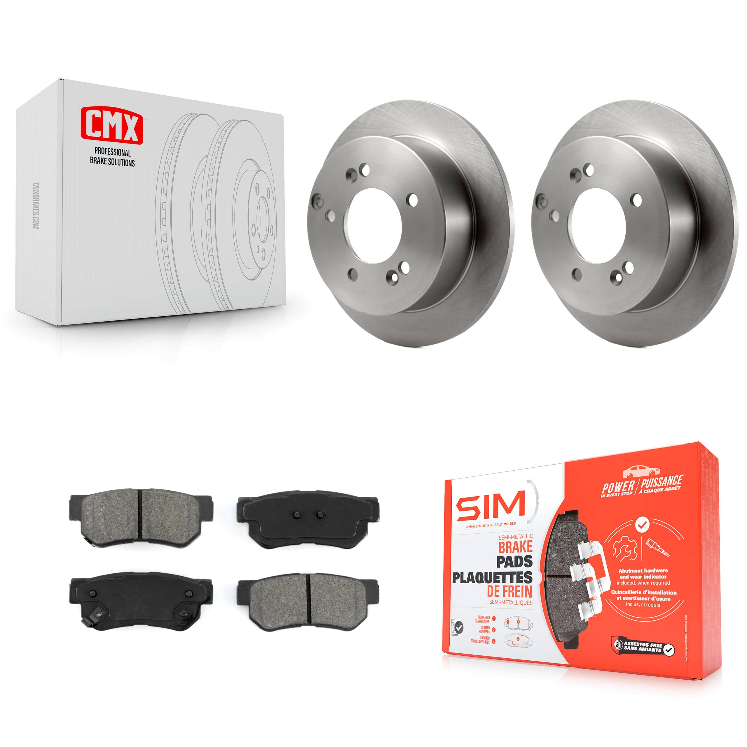 Transit Auto - K8S-101770 - Rear Disc Brake Kits
