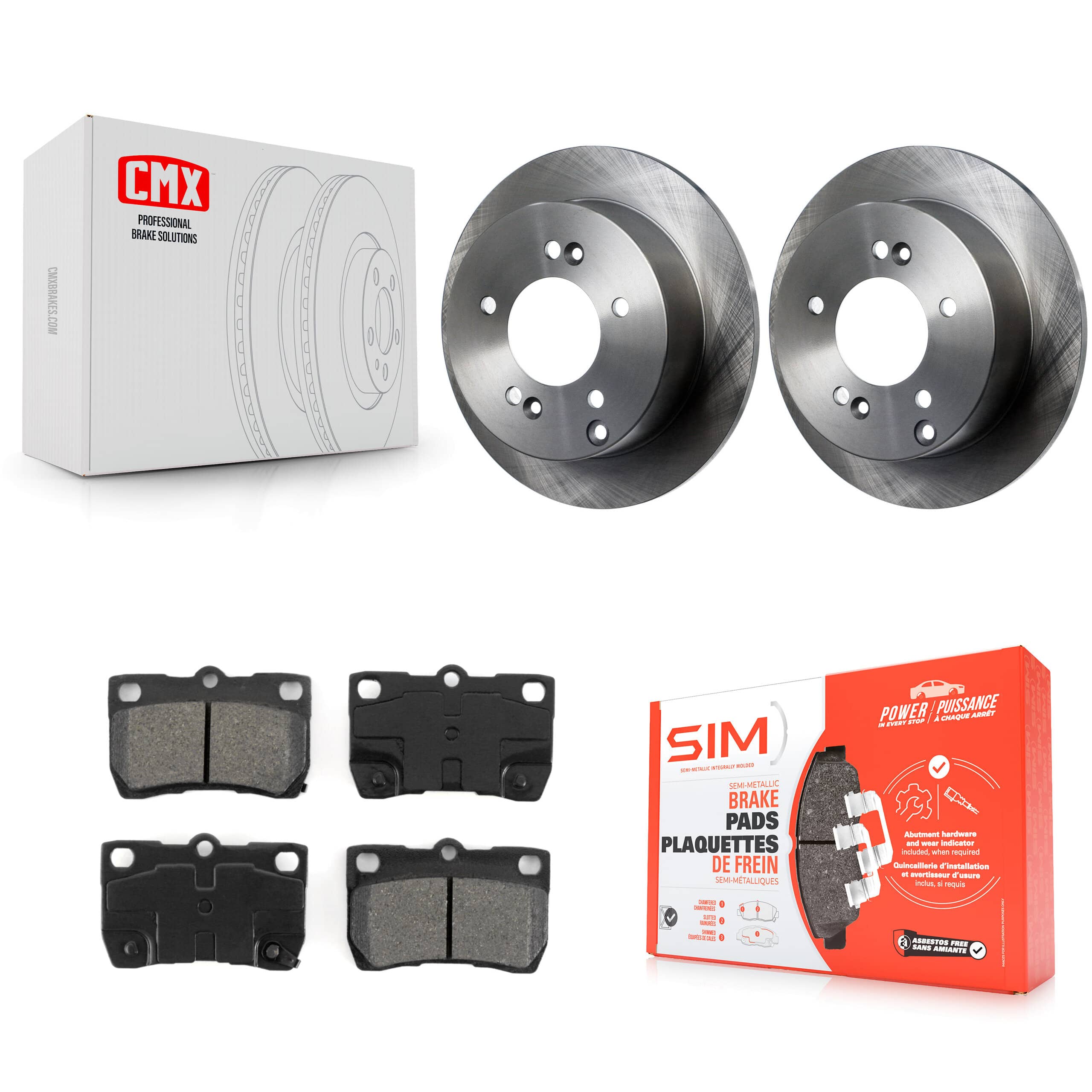 Transit Auto - K8S-101865 - Rear Disc Brake Kits