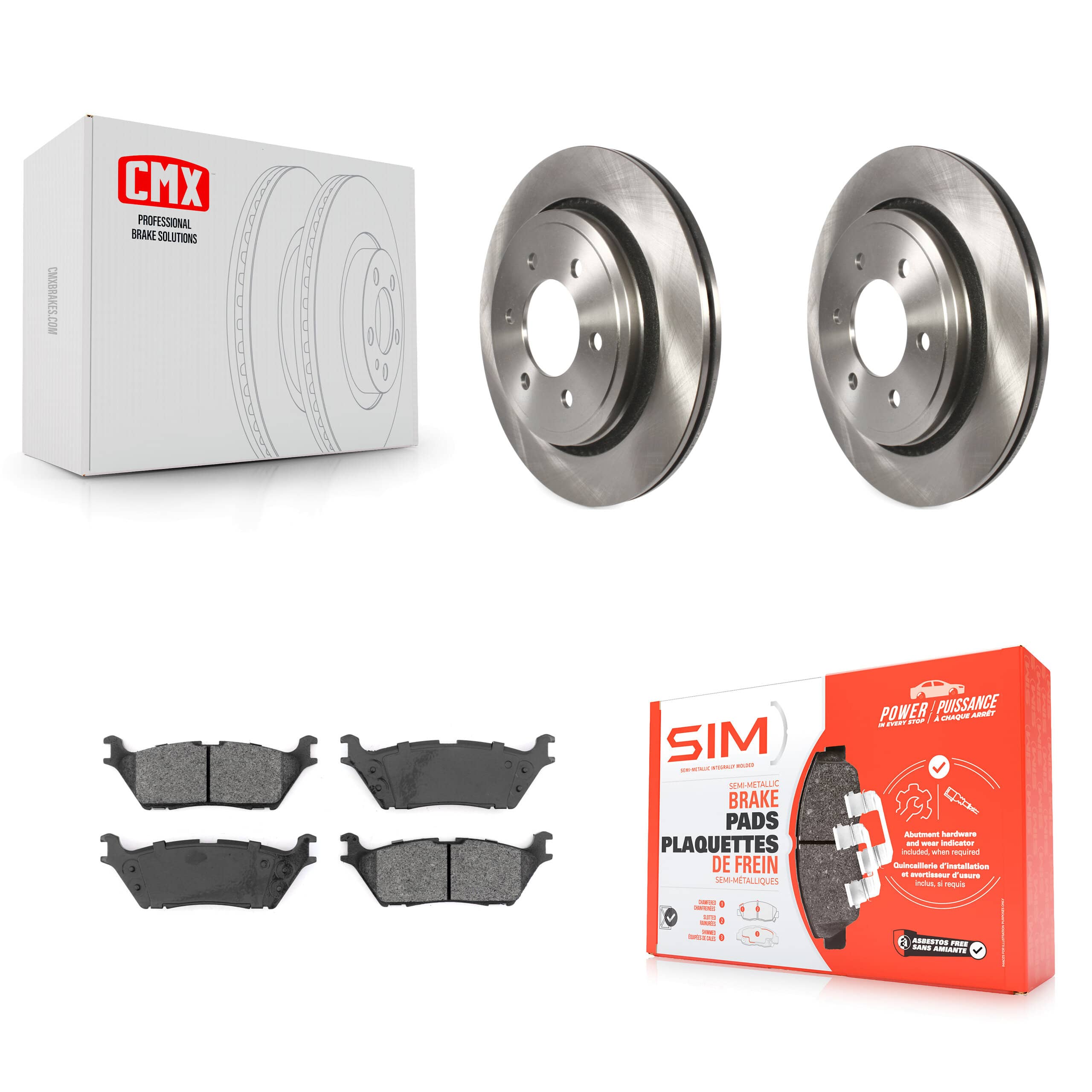 Transit Auto - K8S-102748 - Rear Disc Brake Kits