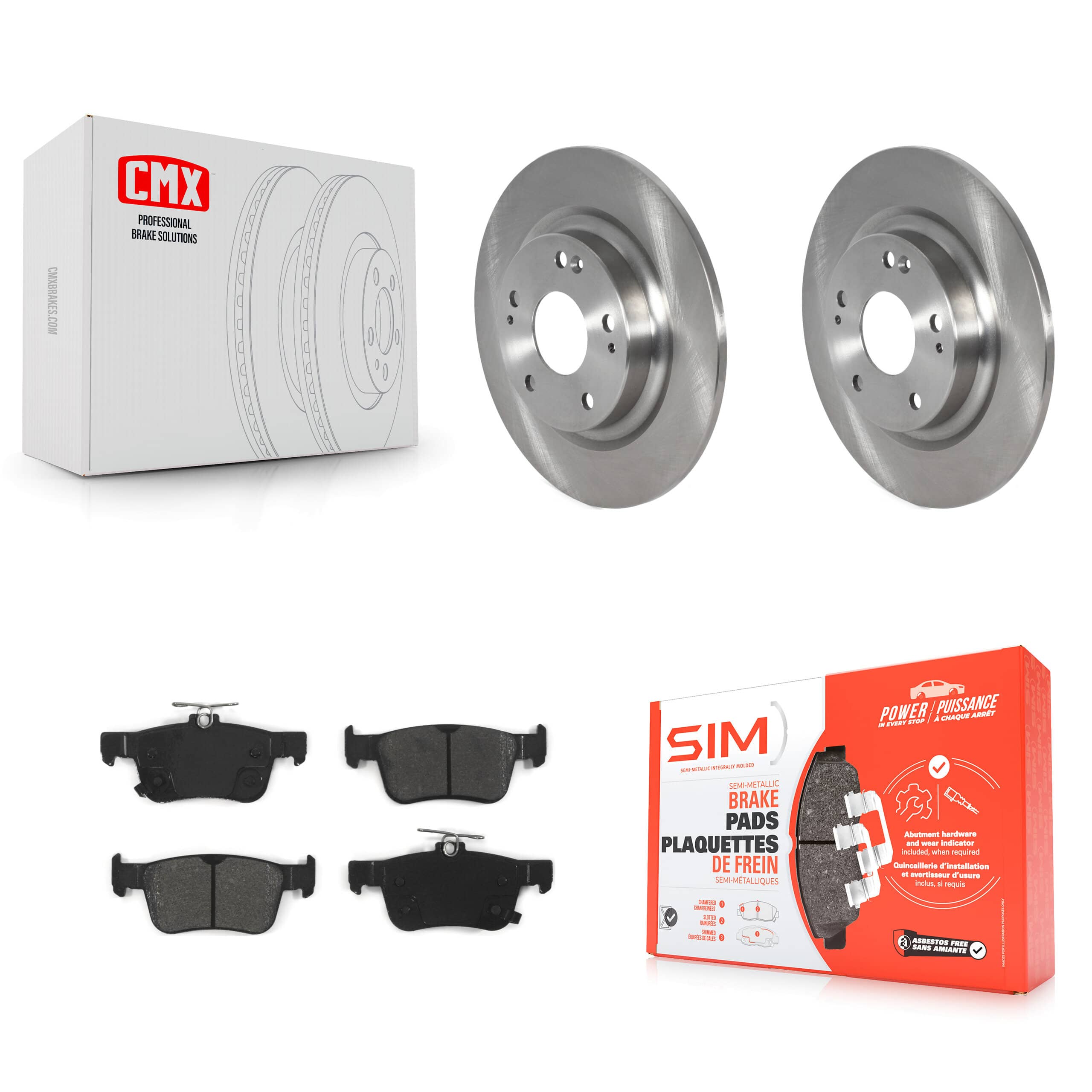 Transit Auto - K8S-102827 - Rear Disc Brake Kits