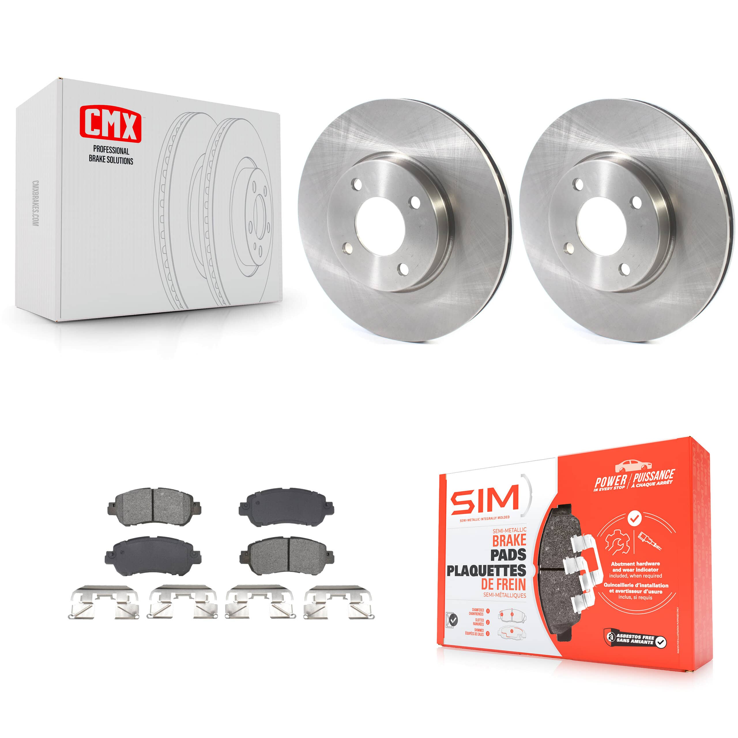 Transit Auto - K8S-104000 - Front Disc Brake Kits