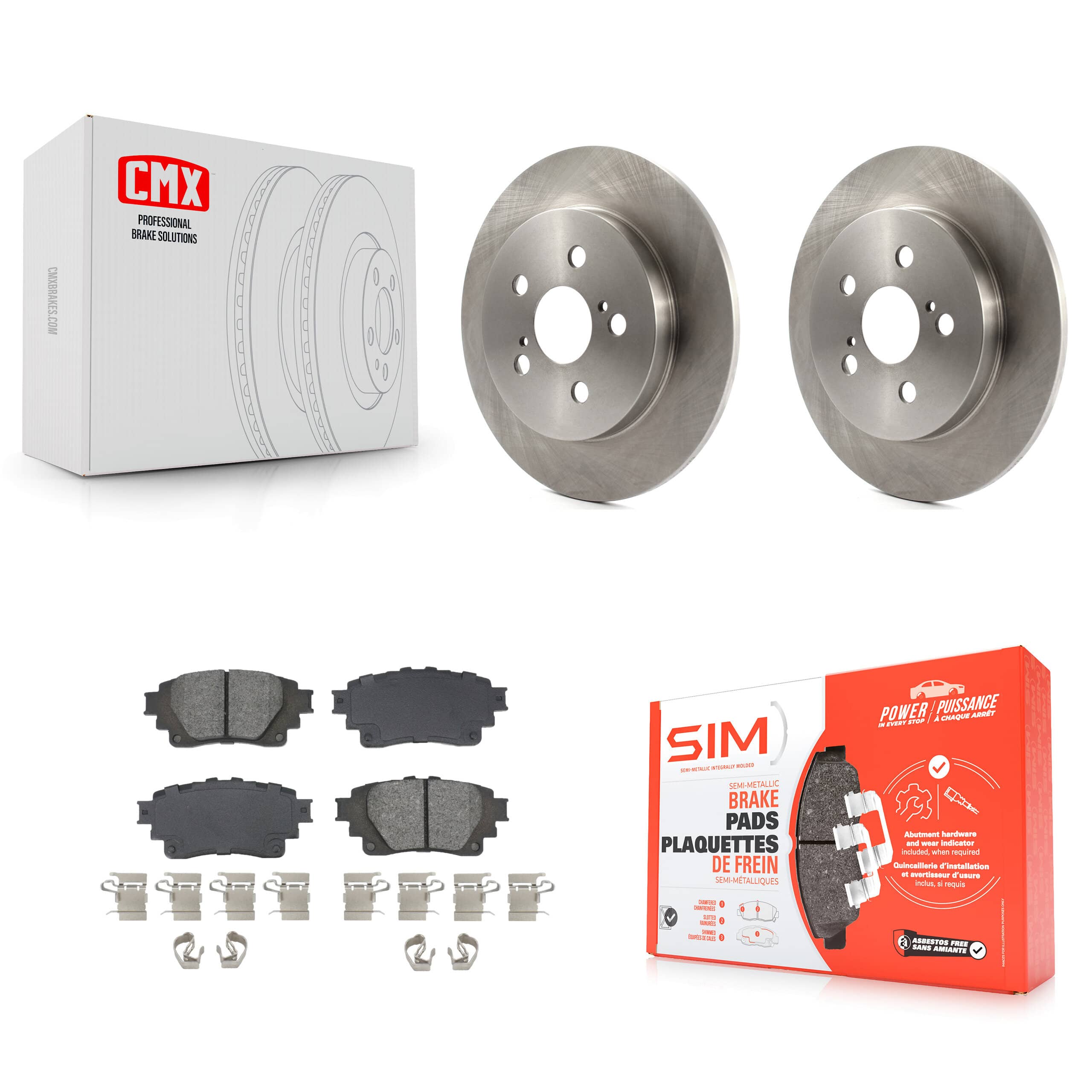 Transit Auto - K8S-104027 - Rear Disc Brake Kits