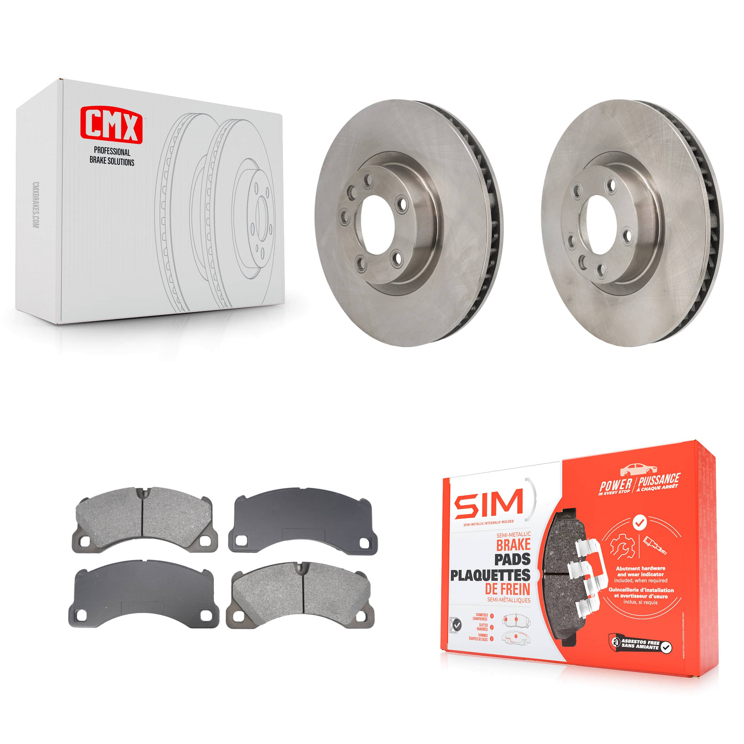 Transit Auto - K8S-104240 - Front Disc Brake Kits