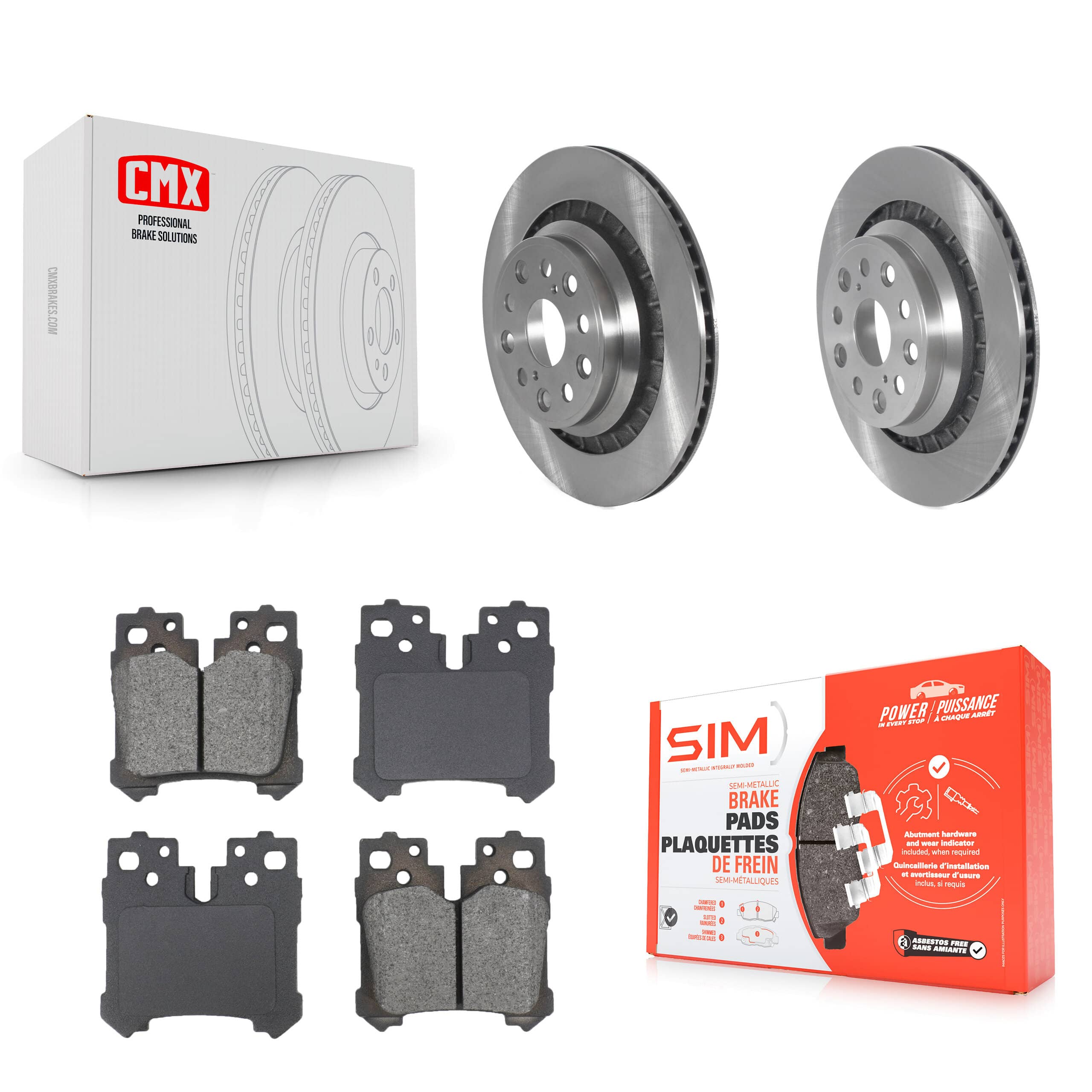 Transit Auto - K8S-105060 - Rear Disc Brake Kits