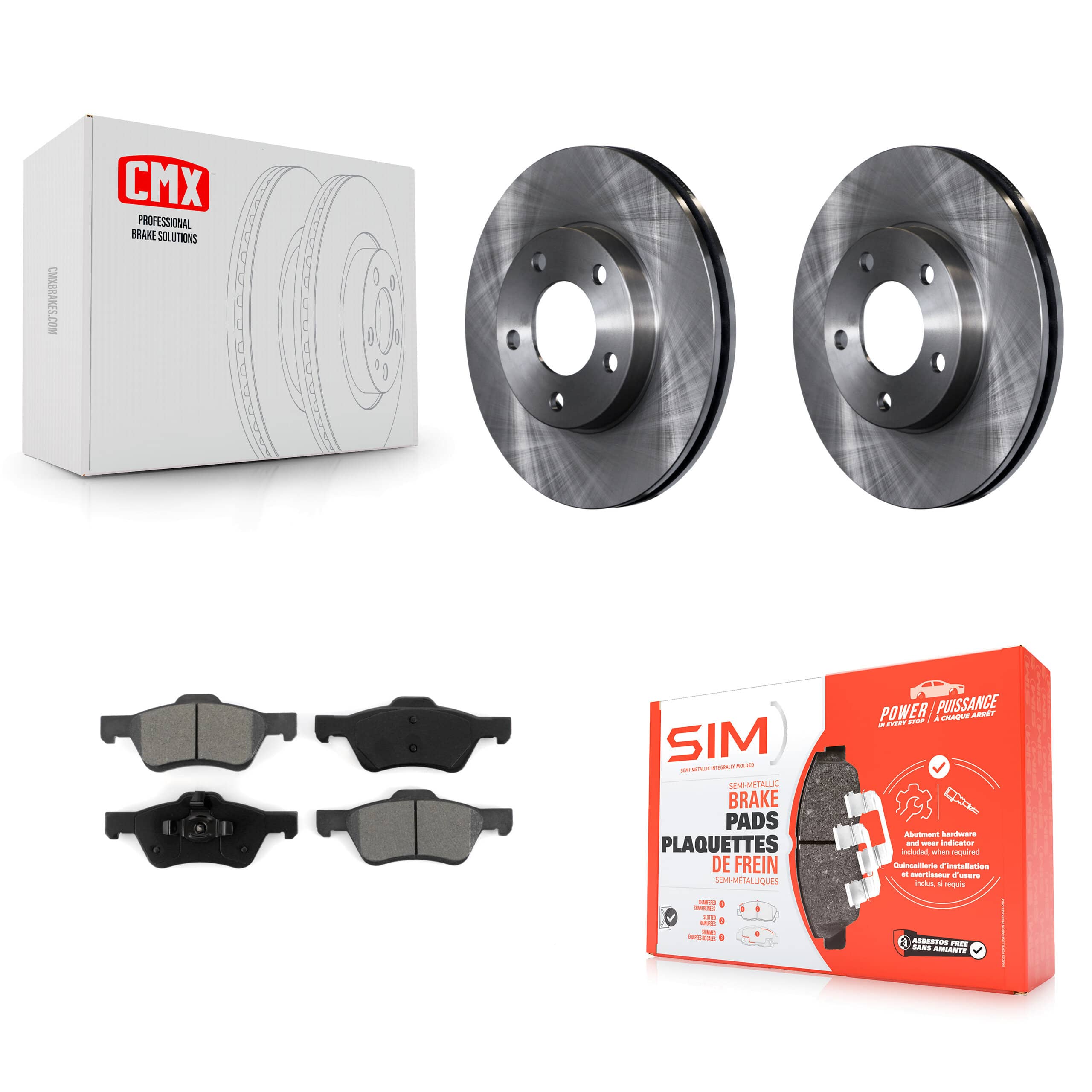 Transit Auto - K8S-105072 - Front Disc Brake Kits