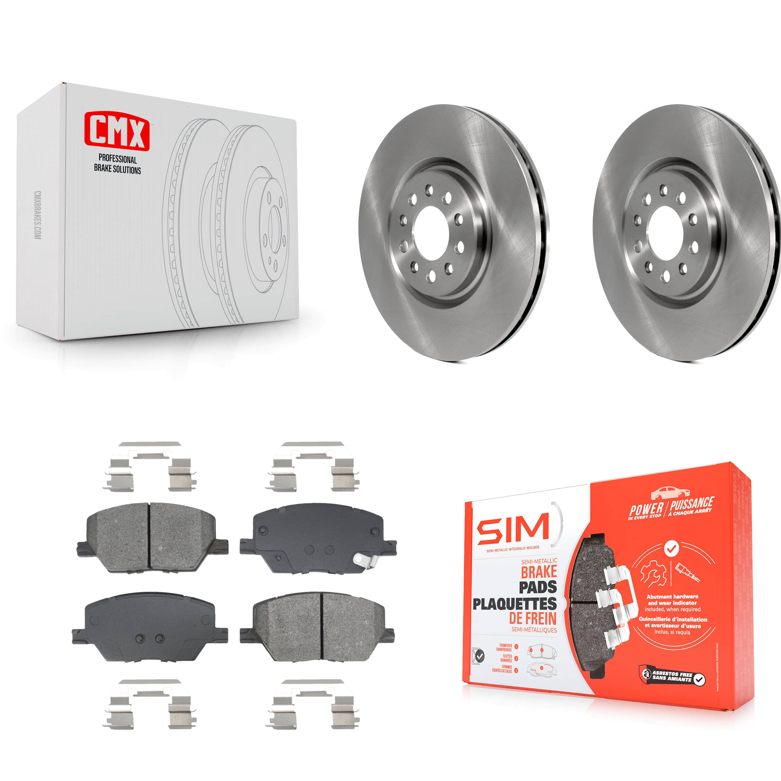 Transit Auto - K8S-105075 - Front Disc Brake Kits