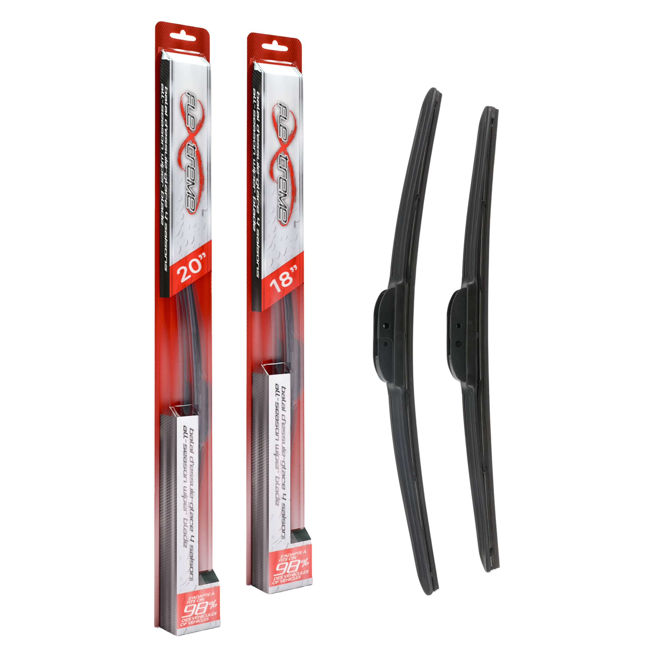 Flextreme - K90-100271 - Front Windshield Wiper Blade Kits