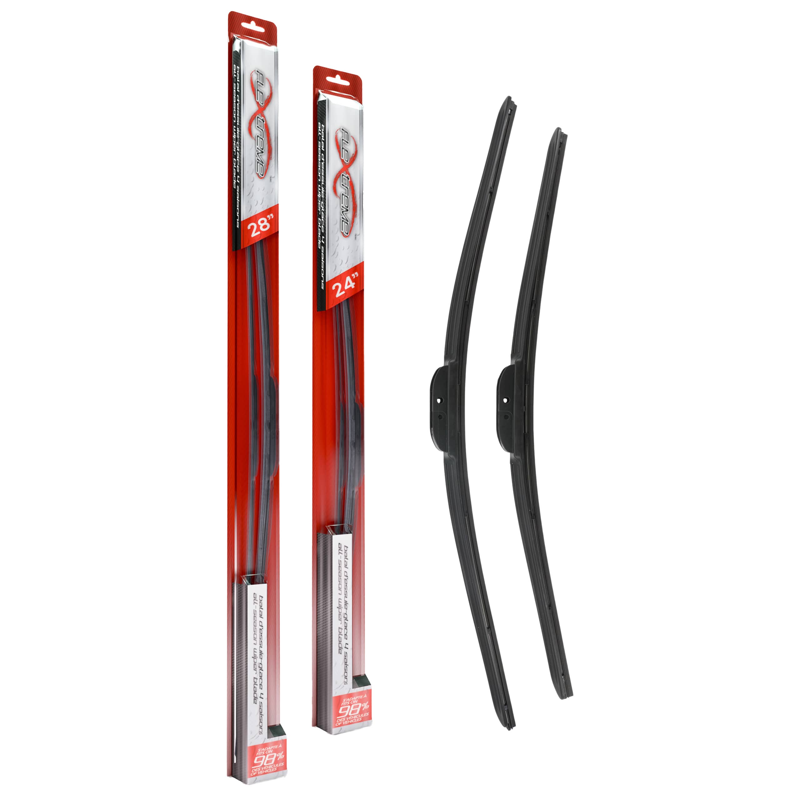 Flextreme - K90-100367 - Front Windshield Wiper Blade Kits
