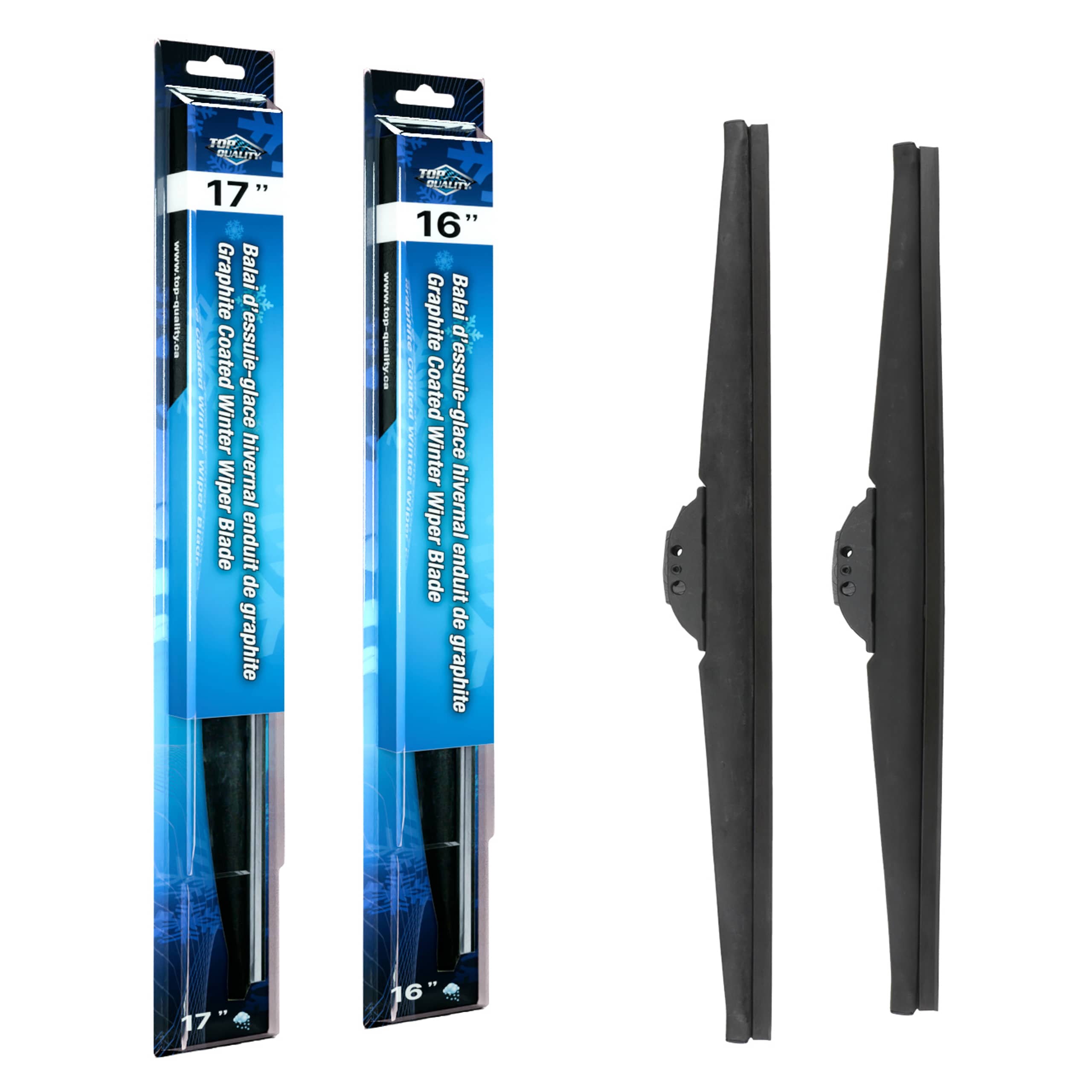 Top Quality - K90-100416 - Front Windshield Wiper Blade Kits