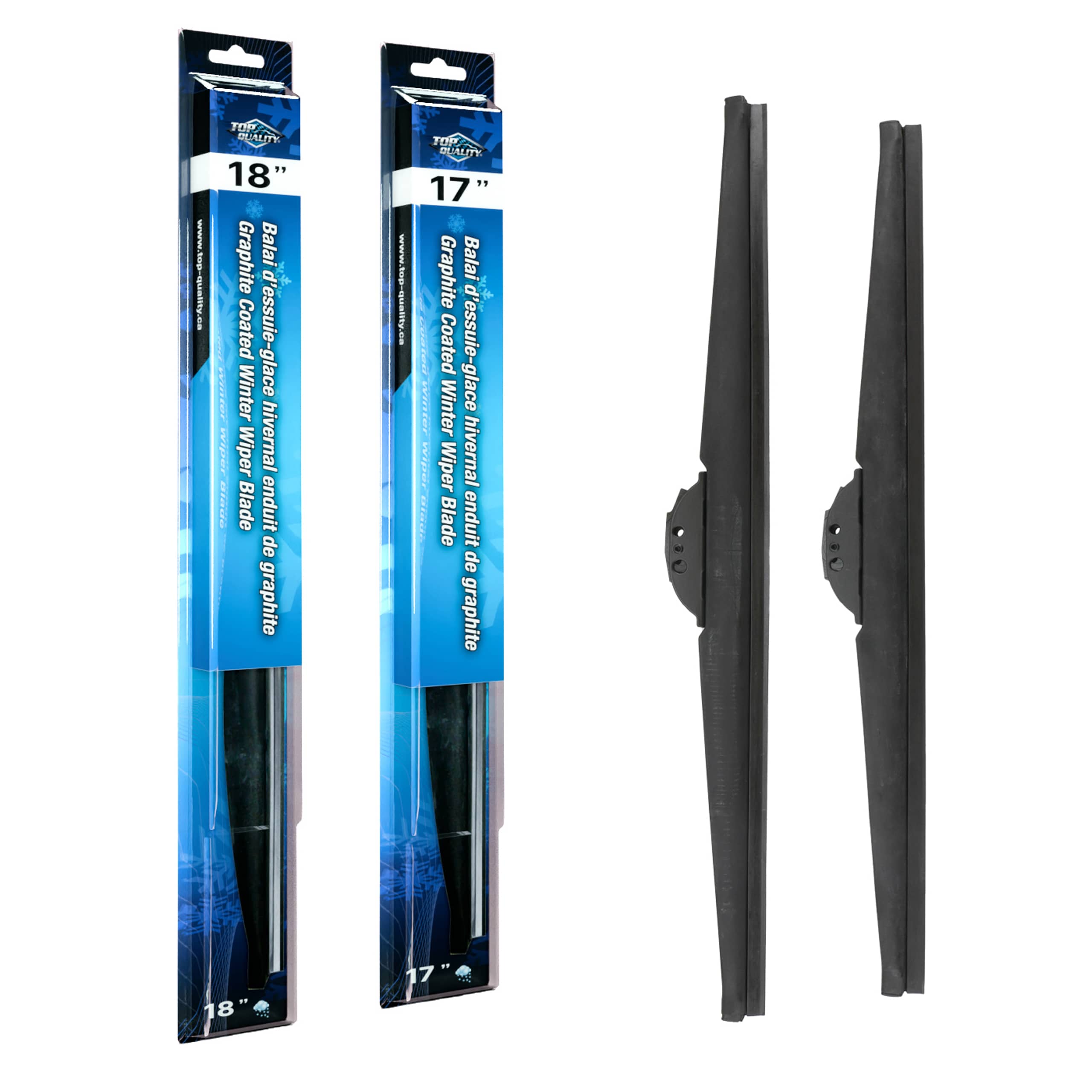 Top Quality - K90-100435 - Front Windshield Wiper Blade Kits