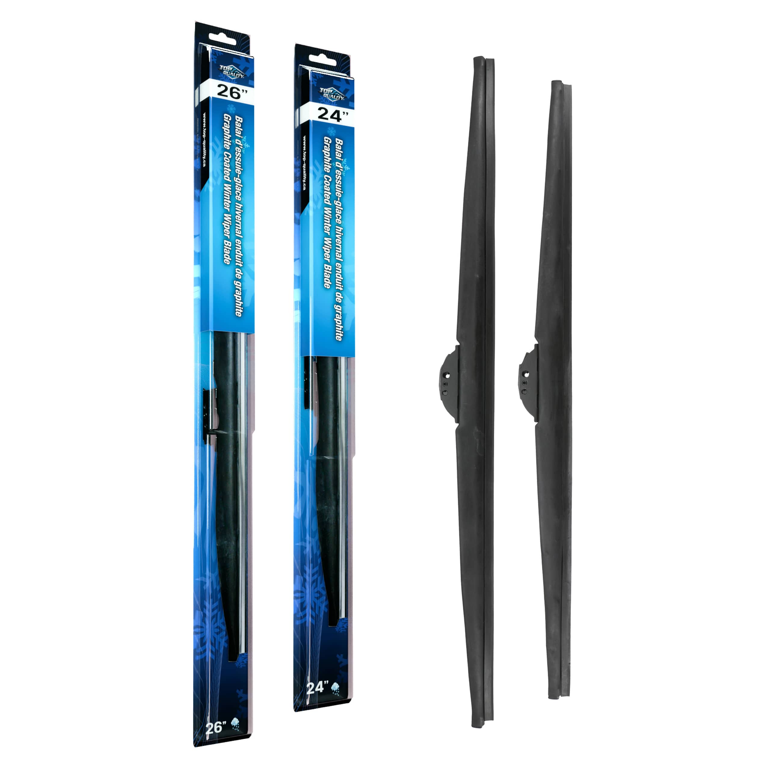 Top Quality - K90-100548 - Front Windshield Wiper Blade Kits