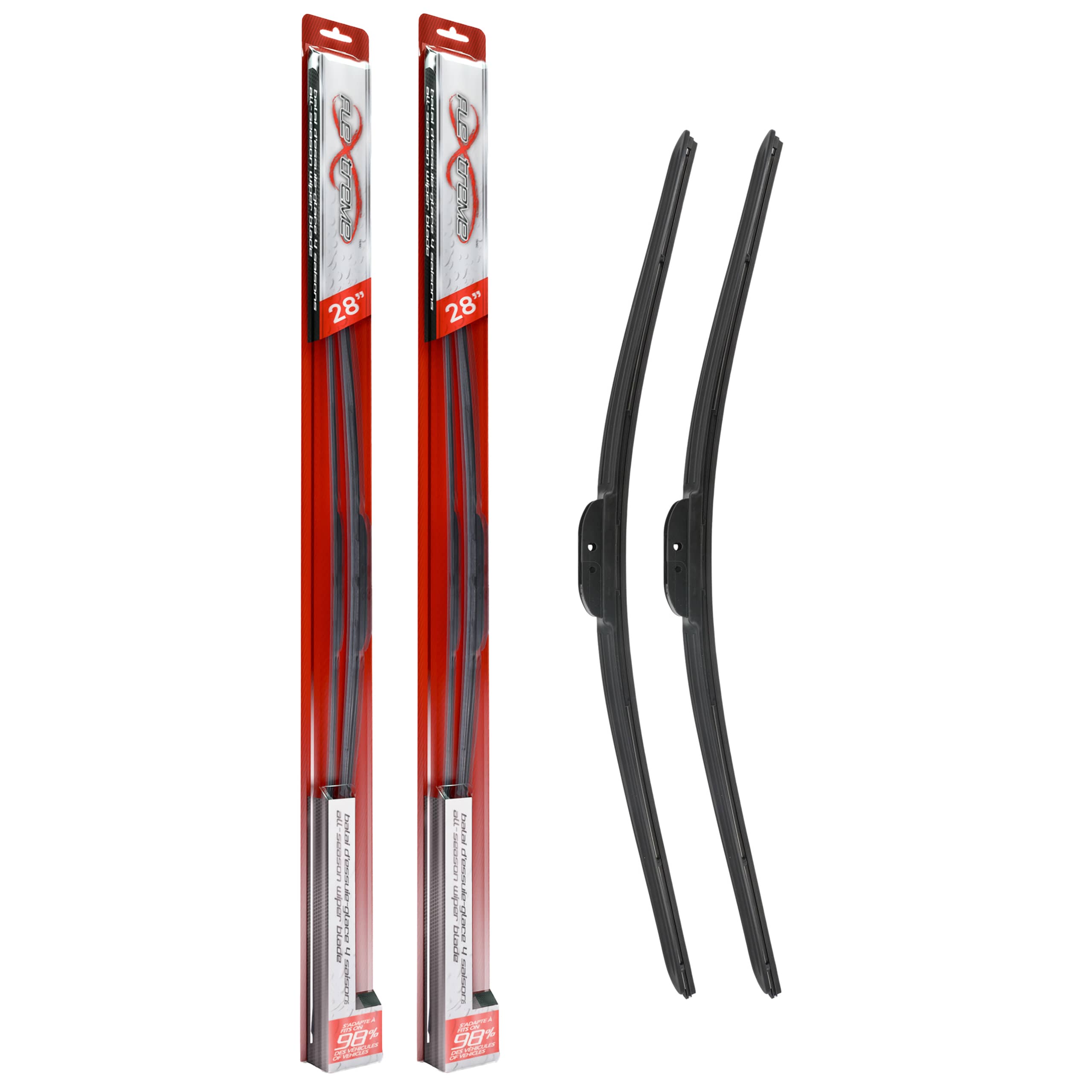 Flextreme - K90-100581 - Front Windshield Wiper Blade Kits