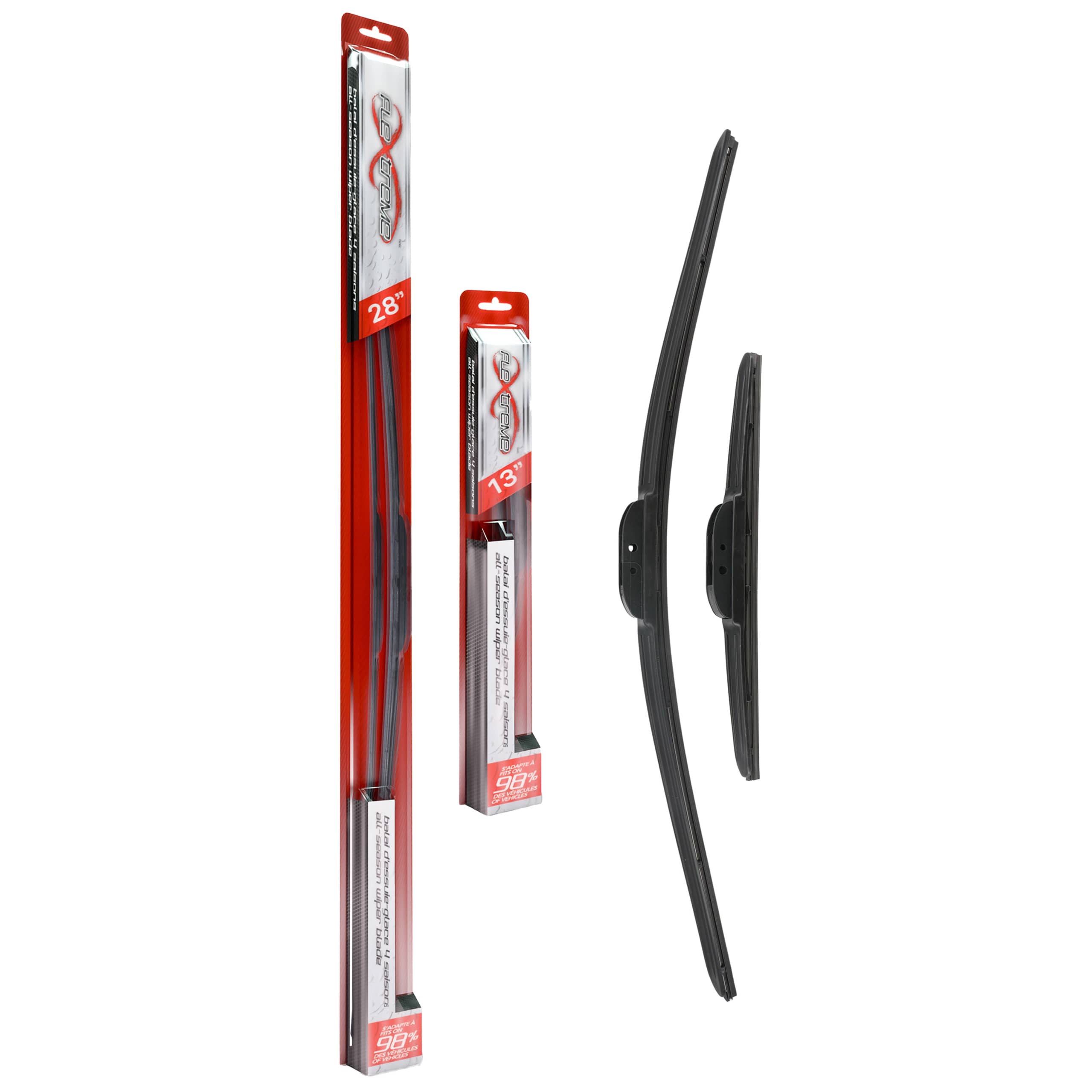 Flextreme - K90-100614 - Front Windshield Wiper Blade Kits