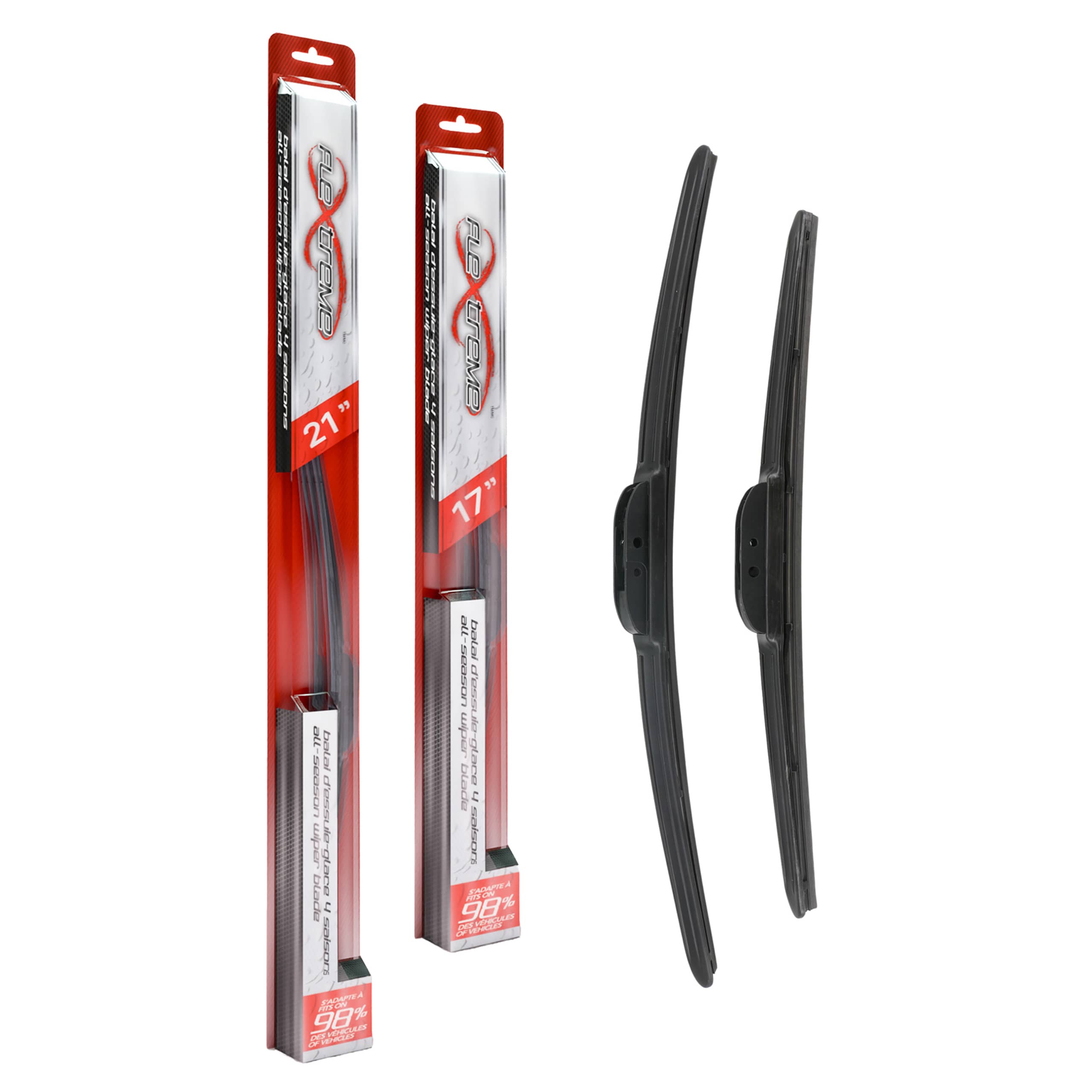 Flextreme - K90-100640 - Front Windshield Wiper Blade Kits