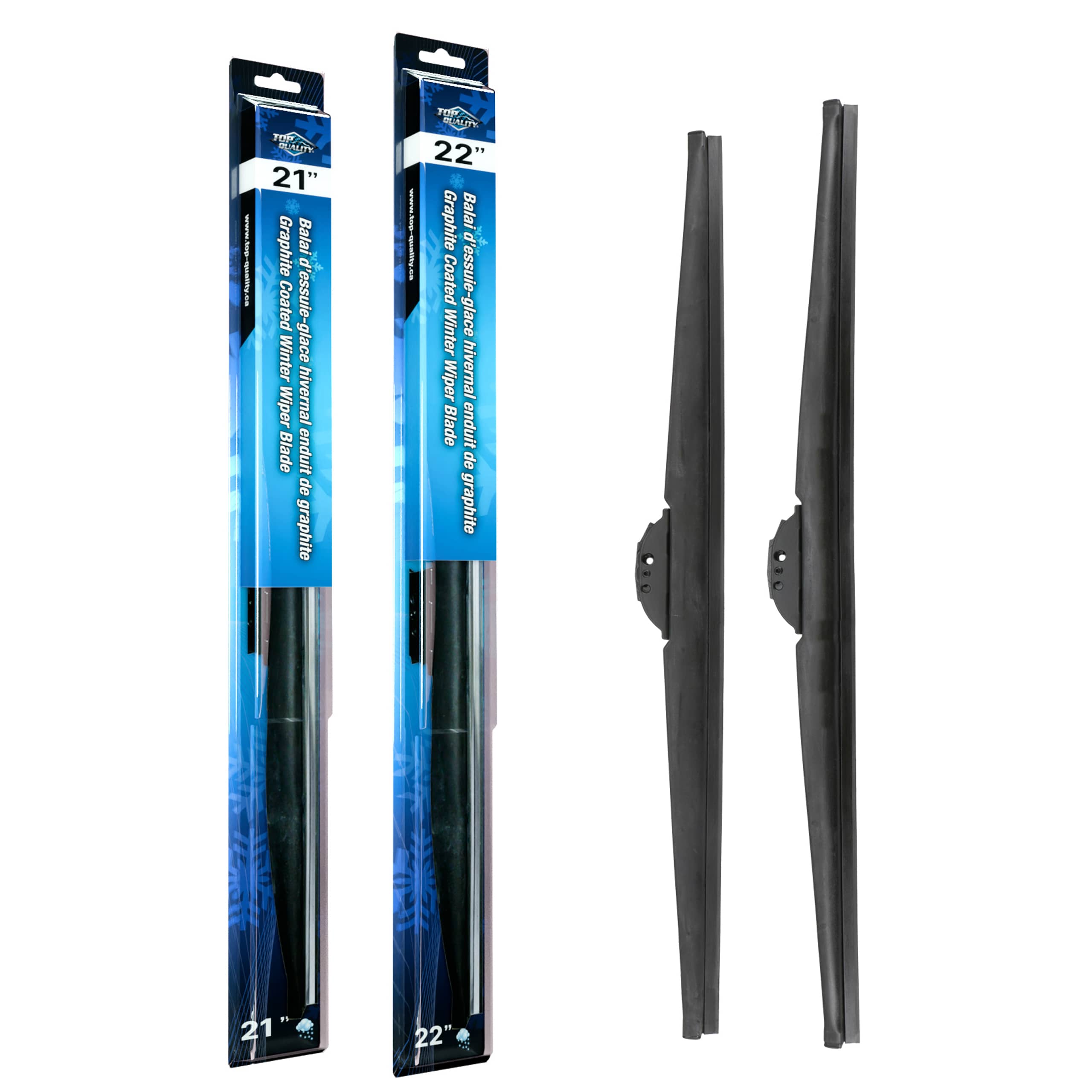 Top Quality - K90-100662 - Front Windshield Wiper Blade Kits