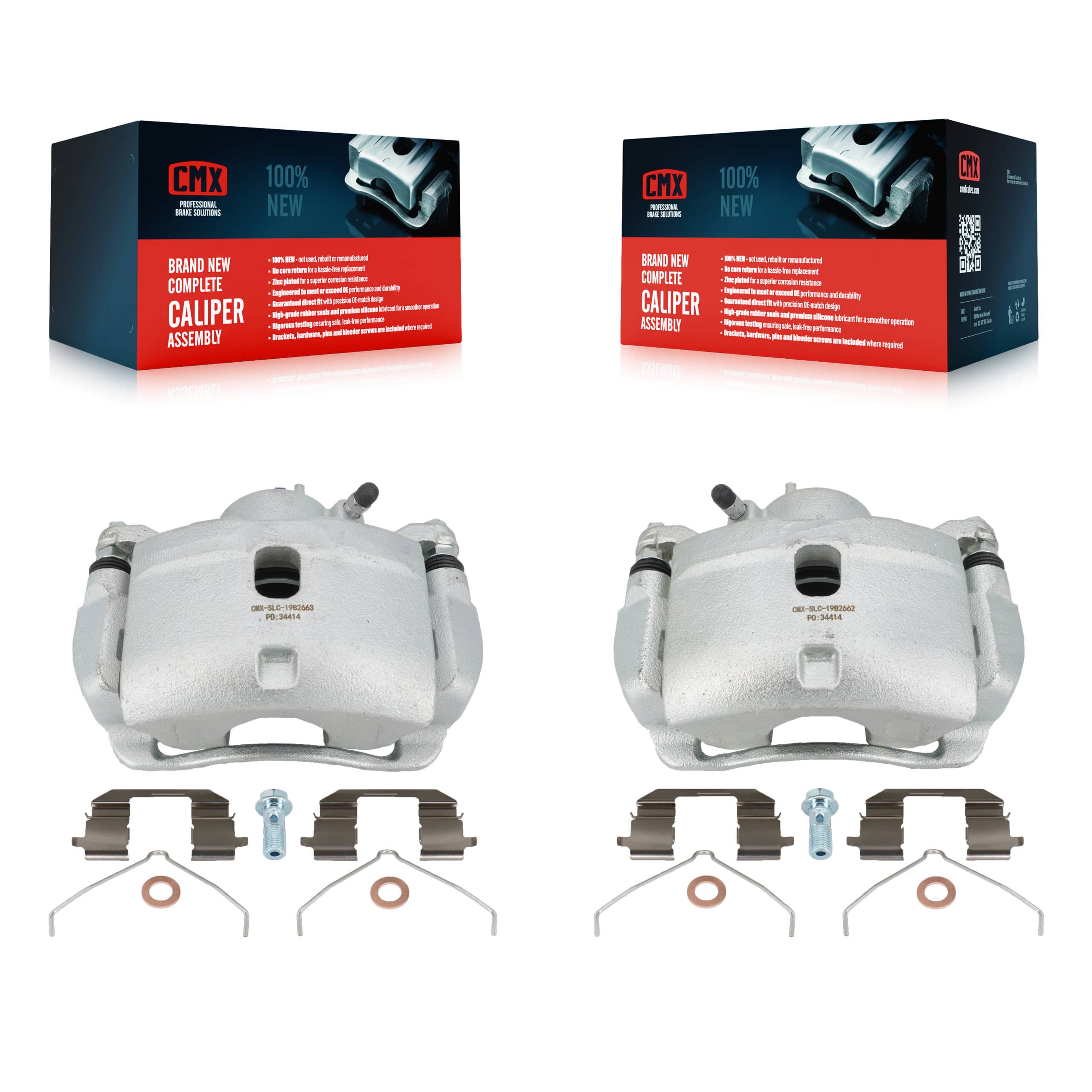 CMX - KBC-100172 - Front Disc Brake Caliper Kits
