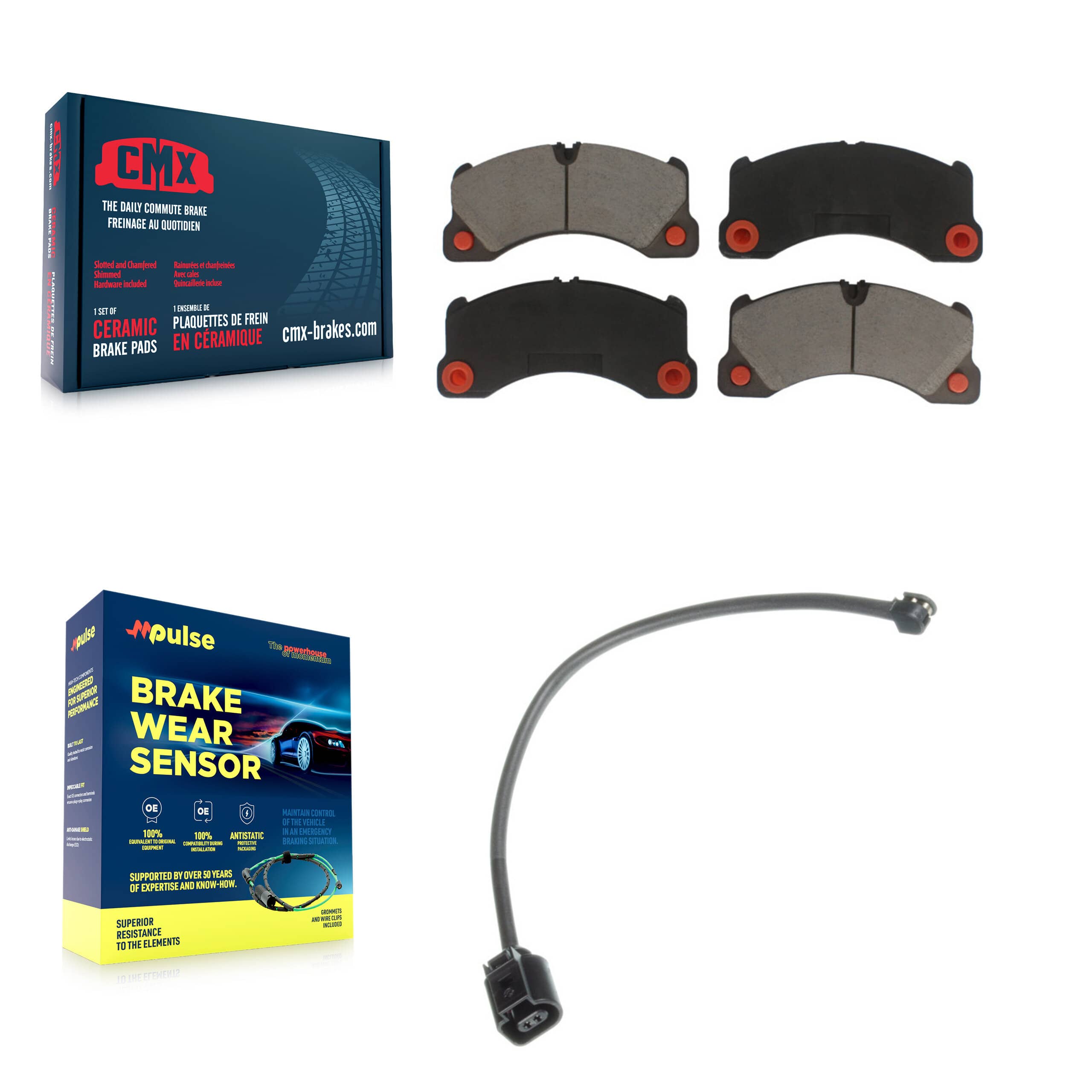 CMX - KCW-100470 - Front Disc Brake Pad Kits