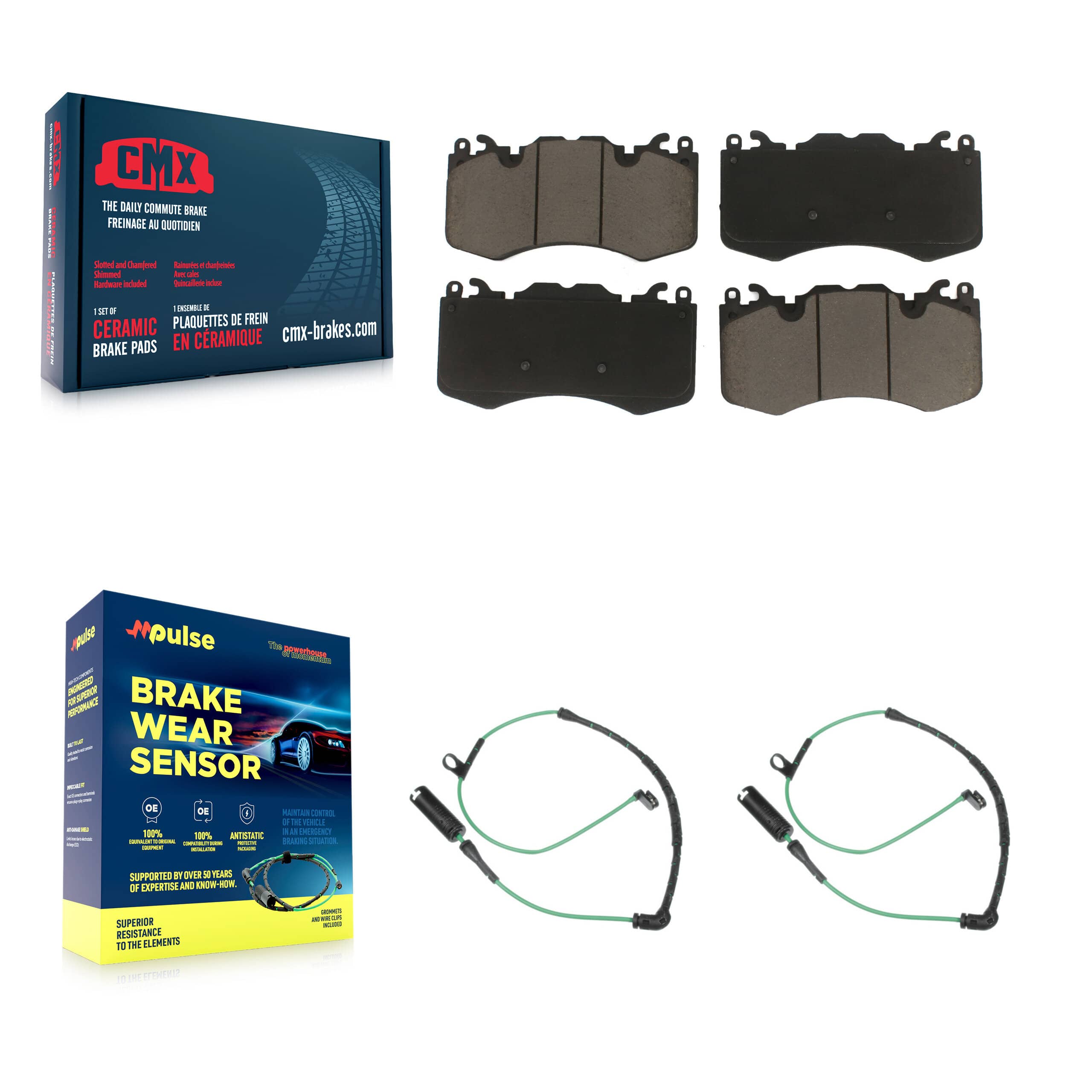 CMX - KCW-100649 - Front Disc Brake Pad Kits