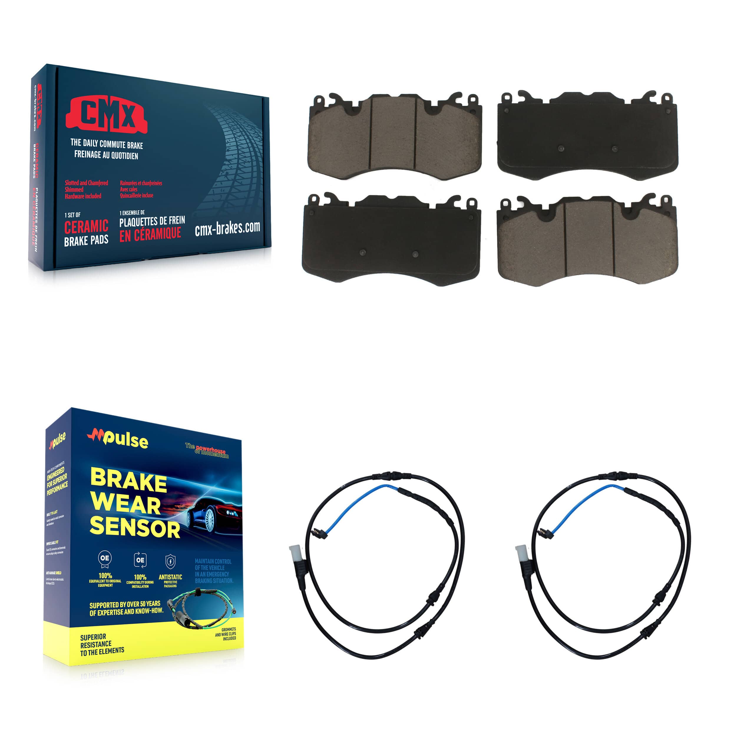 CMX - KCW-100651 - Front Disc Brake Pad Kits