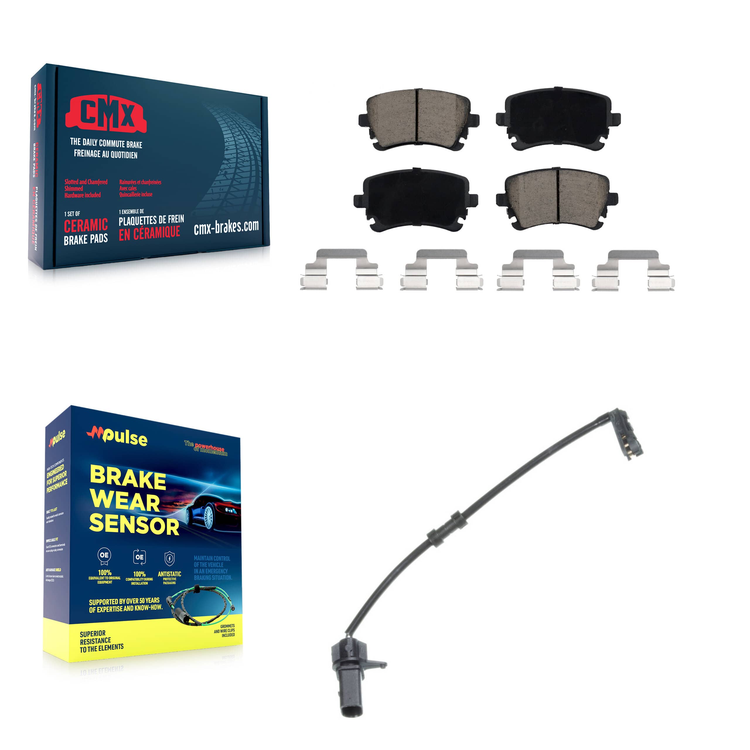 CMX - KCW-100870 - Rear Disc Brake Pad Kits