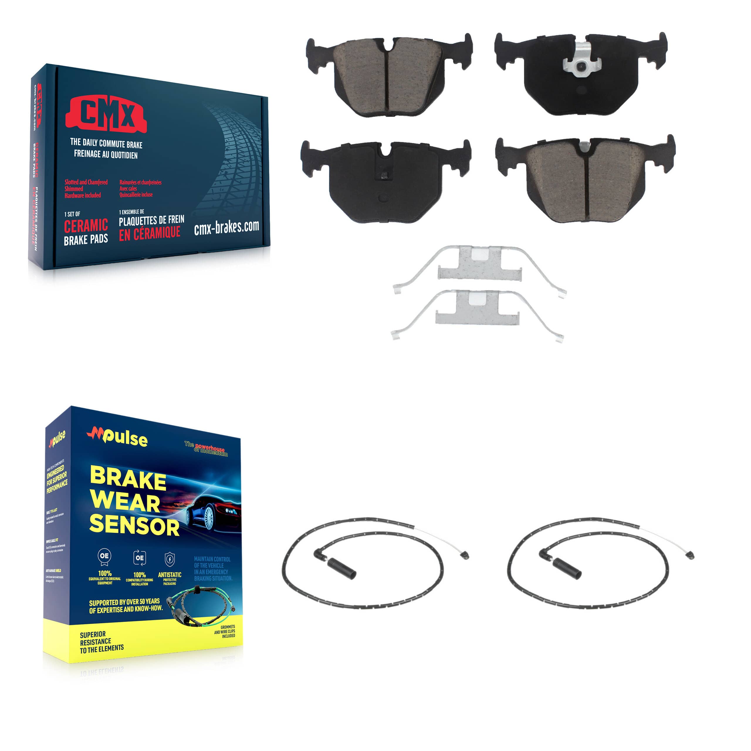 CMX - KCW-100886 - Rear Disc Brake Pad Kits