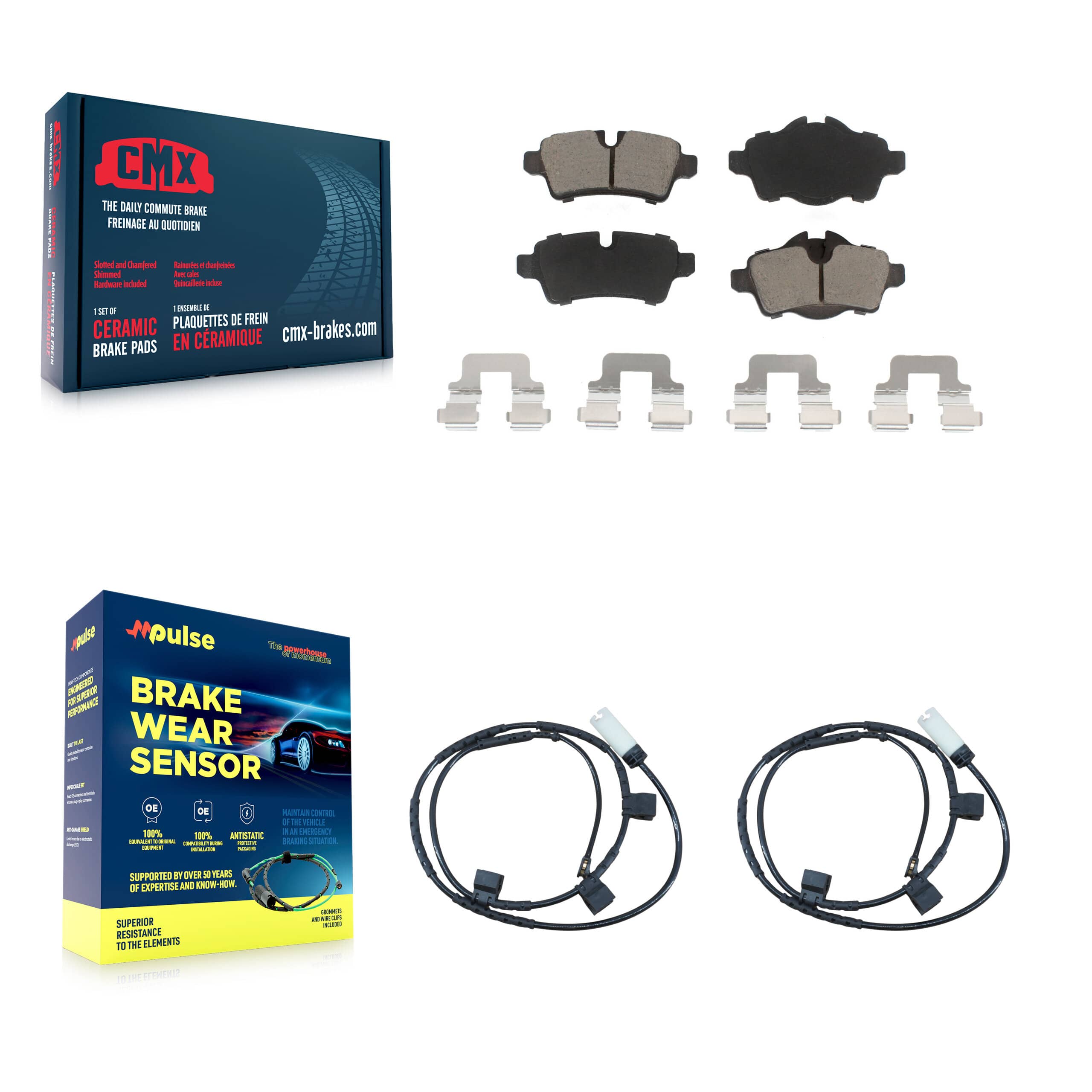 CMX - KCW-100904 - Rear Disc Brake Pad Kits