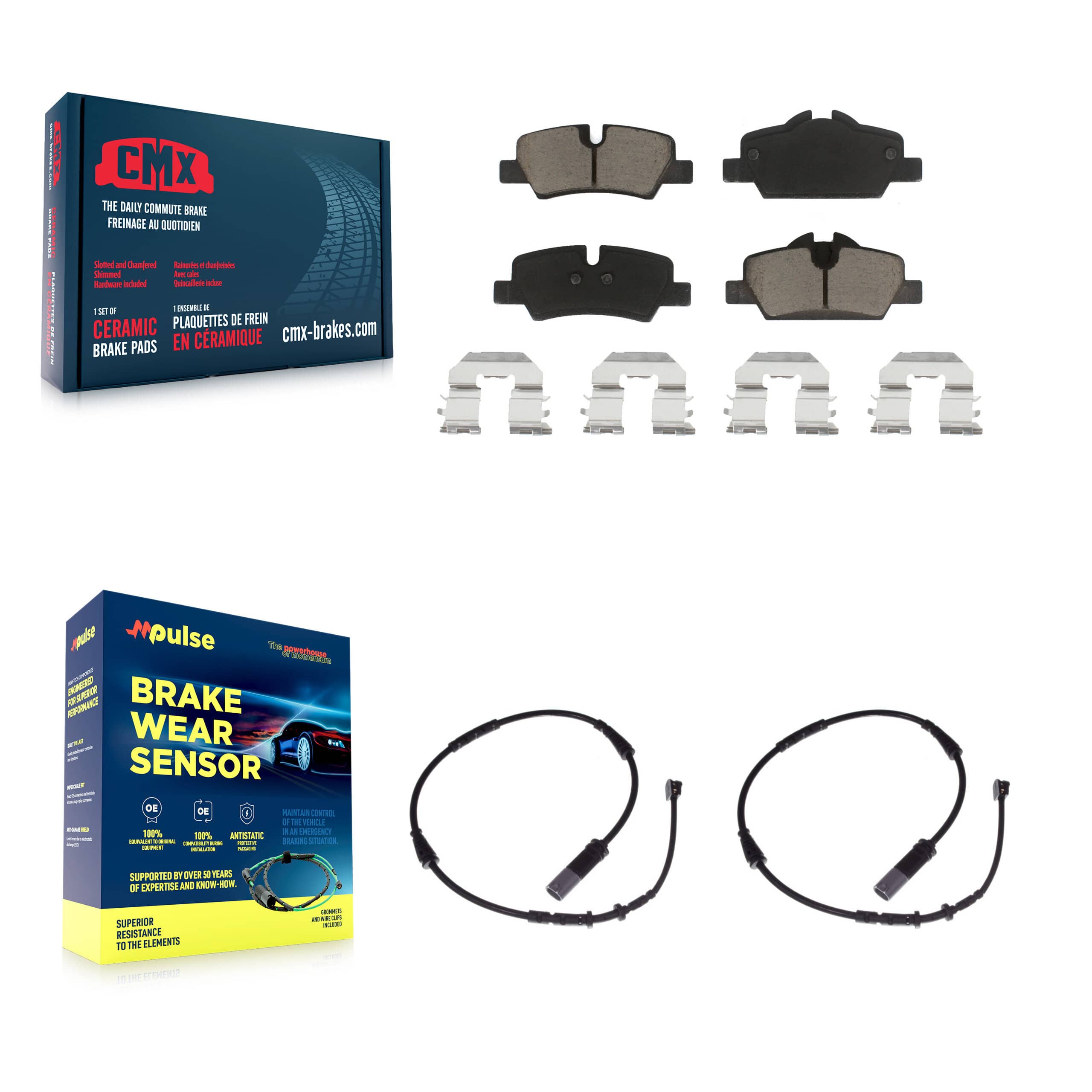 CMX - KCW-100905 - Rear Disc Brake Pad Kits