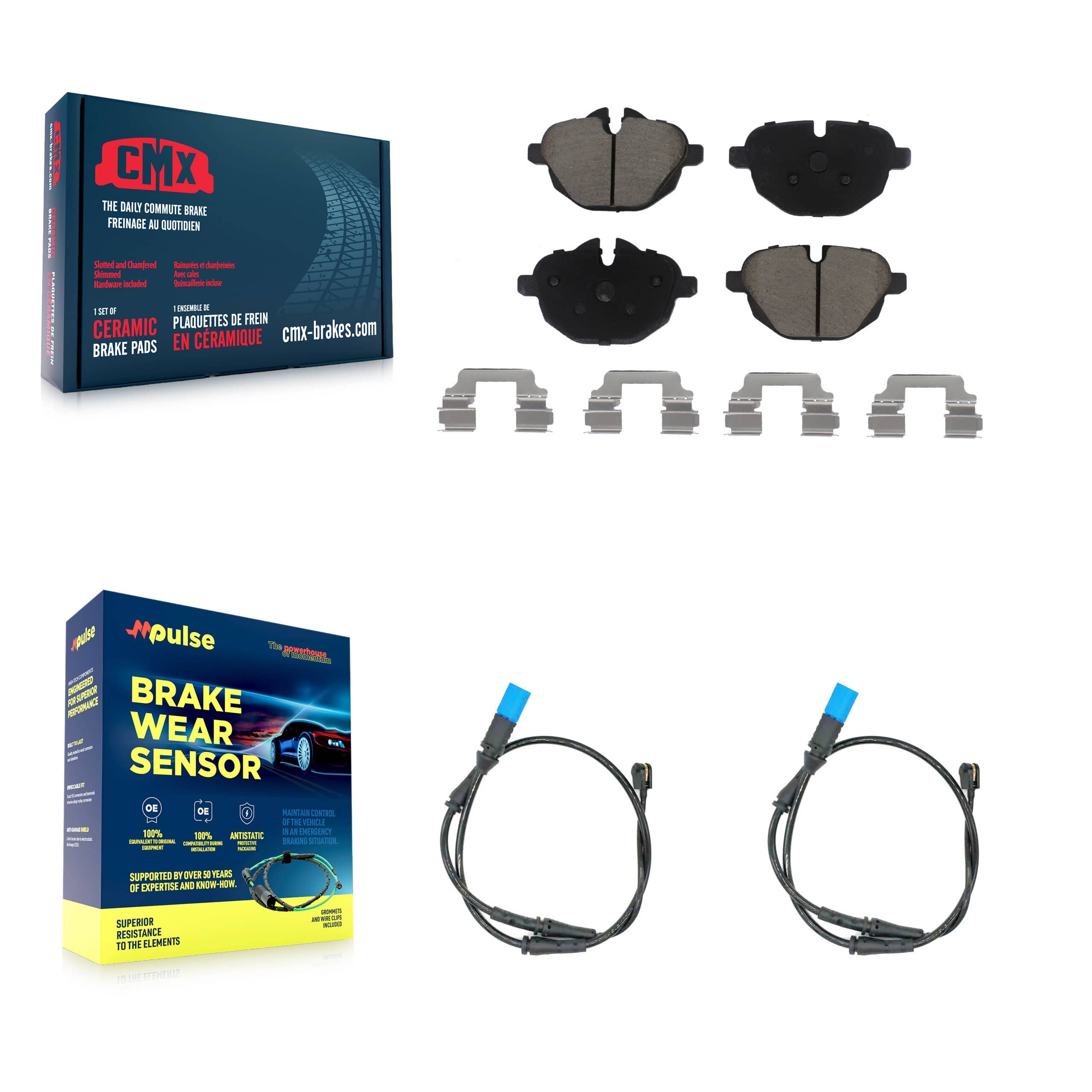 CMX - KCW-100927 - Rear Disc Brake Pad Kits