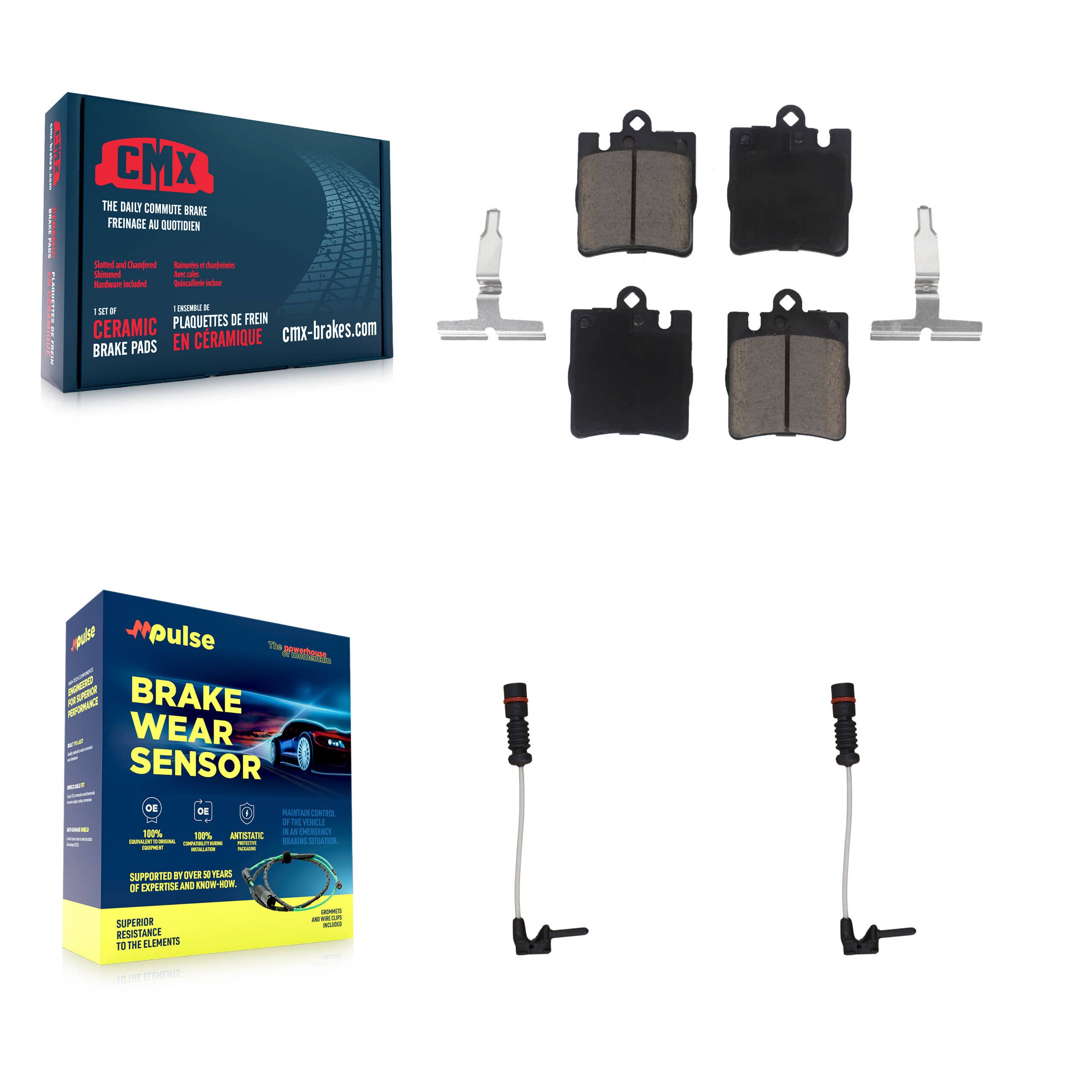 CMX - KCW-100945 - Rear Disc Brake Pad Kits